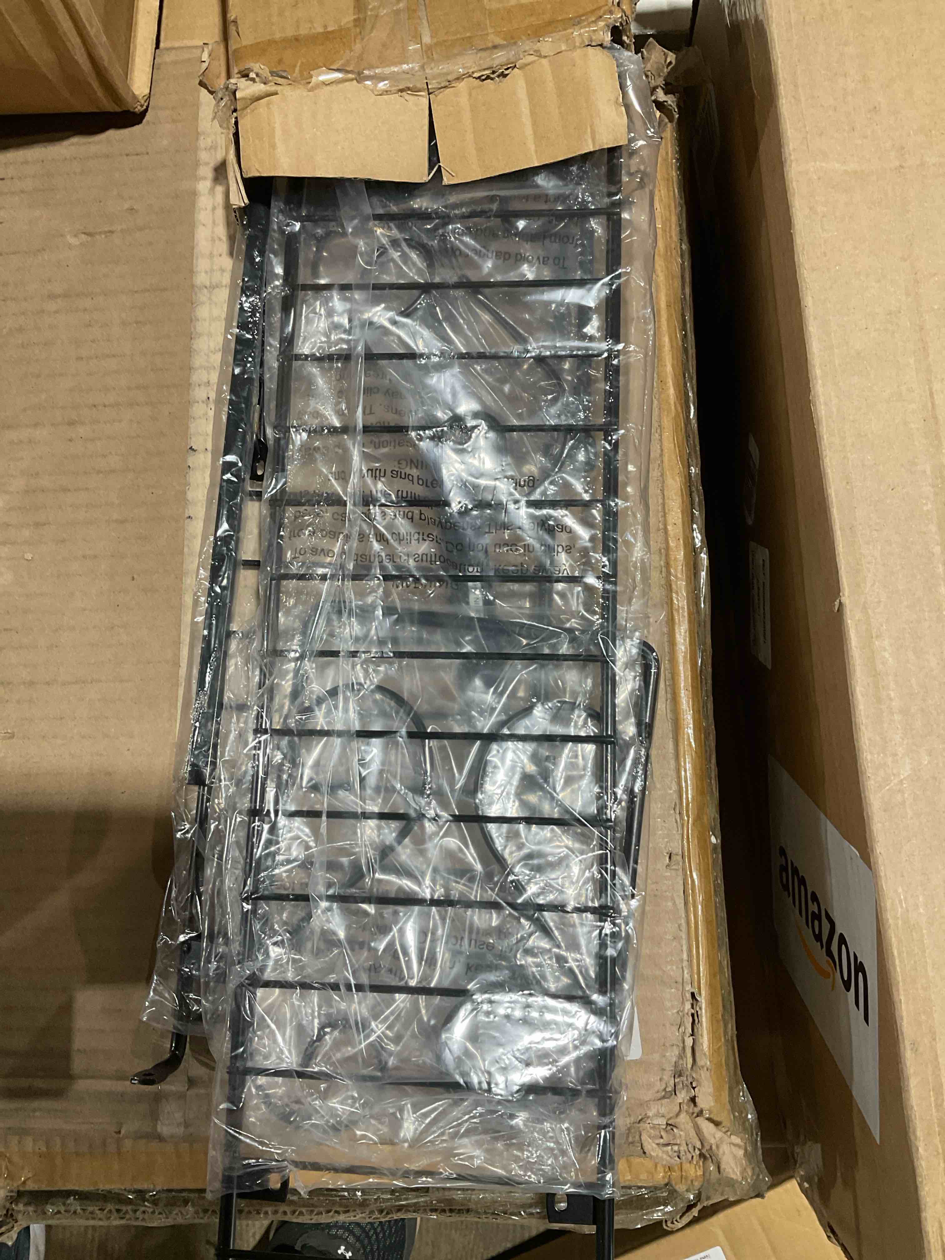 Condition photo showing Good Condition for expandable over-the-sink metal shelf - adjustable 1-shelf storage for kitchen, bathroom & pantry - 24.5" to 40.75" adjustable width, 8.5" height