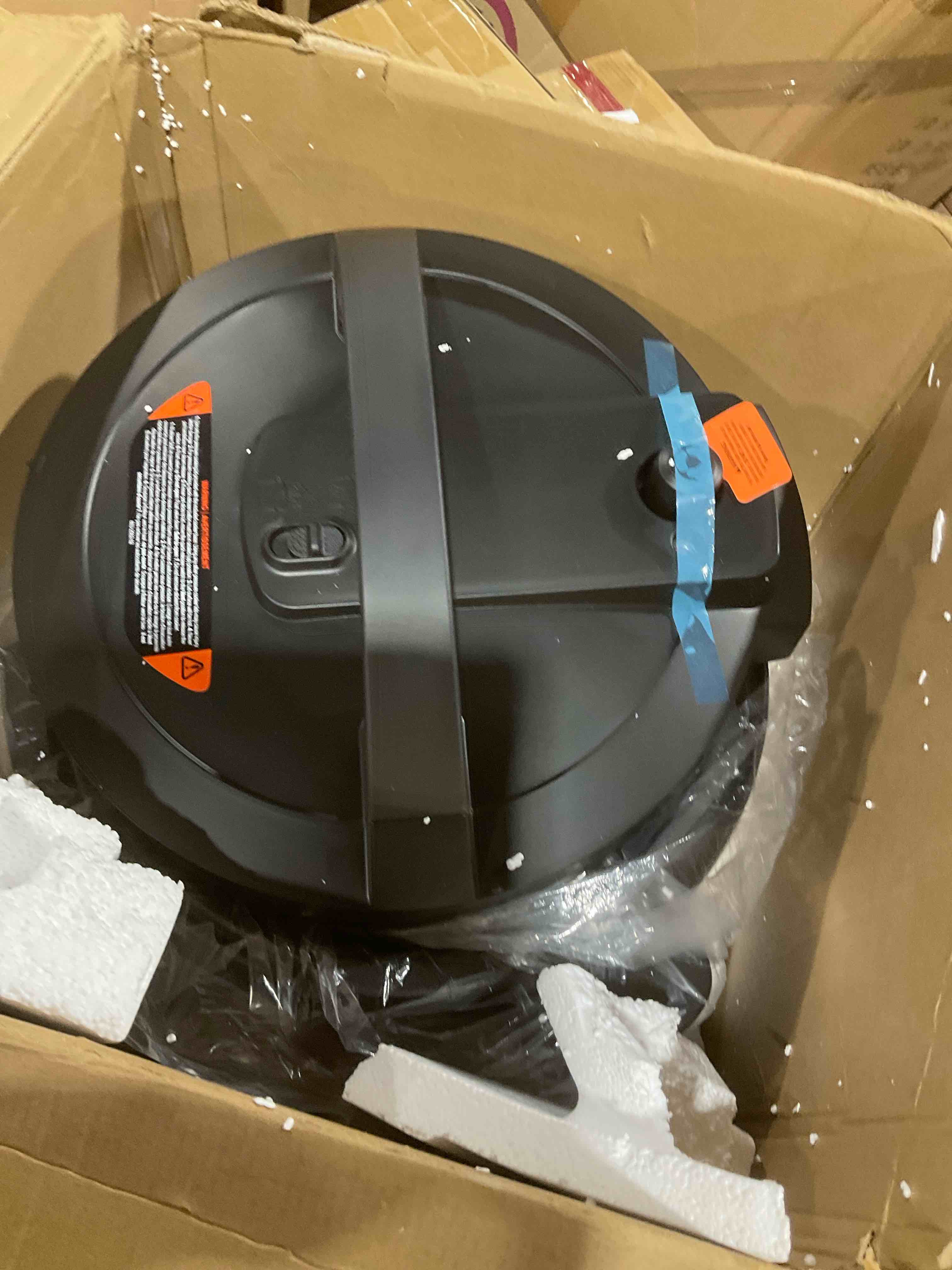 Condition photo showing New/Like New for instant pot 7.5qt rio wide, 7-in-1 electric multi-cooker, pressure cooker, slow cook, rice, steamer, sauté, yogurt & warmer, wide base, large searing base, whisperquiet steam release black 7.5 quarts