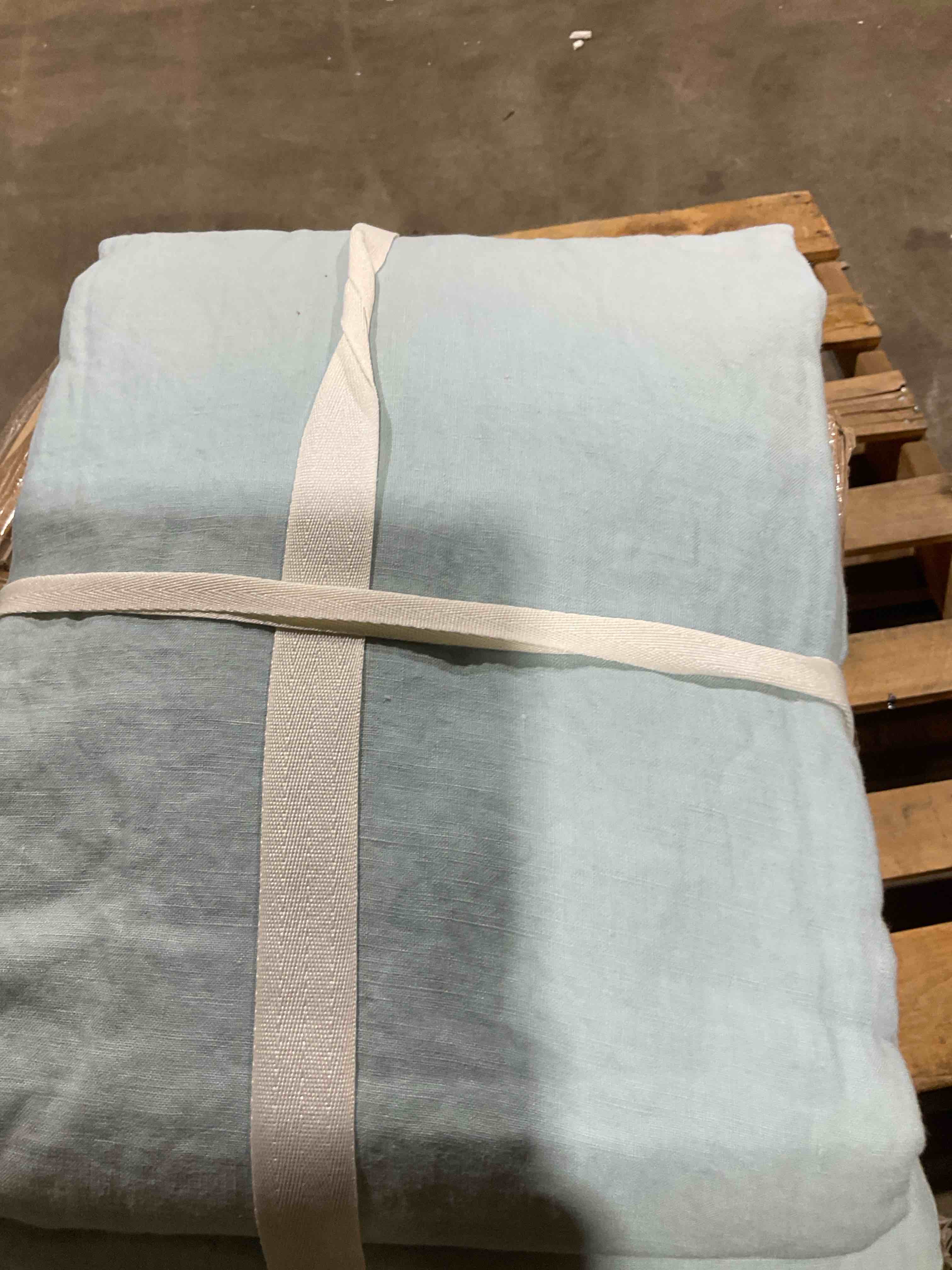 Condition photo showing Good Condition for 100% french linen window curtains