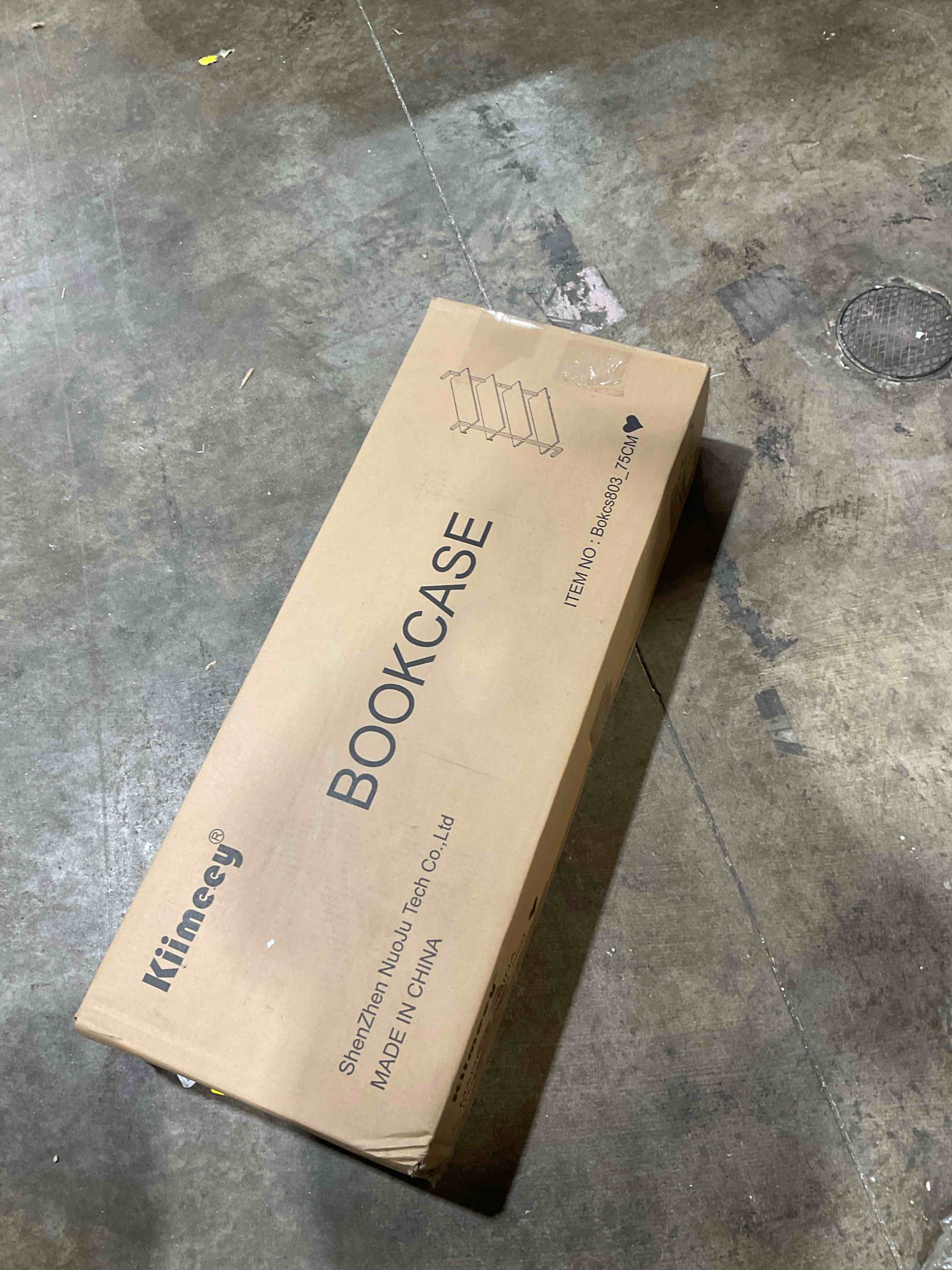 Condition photo showing New/Like New for giantex 4-tier industrial bookshelf, wall mounted pipe shelving unit, floating shelves with metal frame, hanging wall display shelf, wood ladder bookshelf for living room, kitchen,gray oak