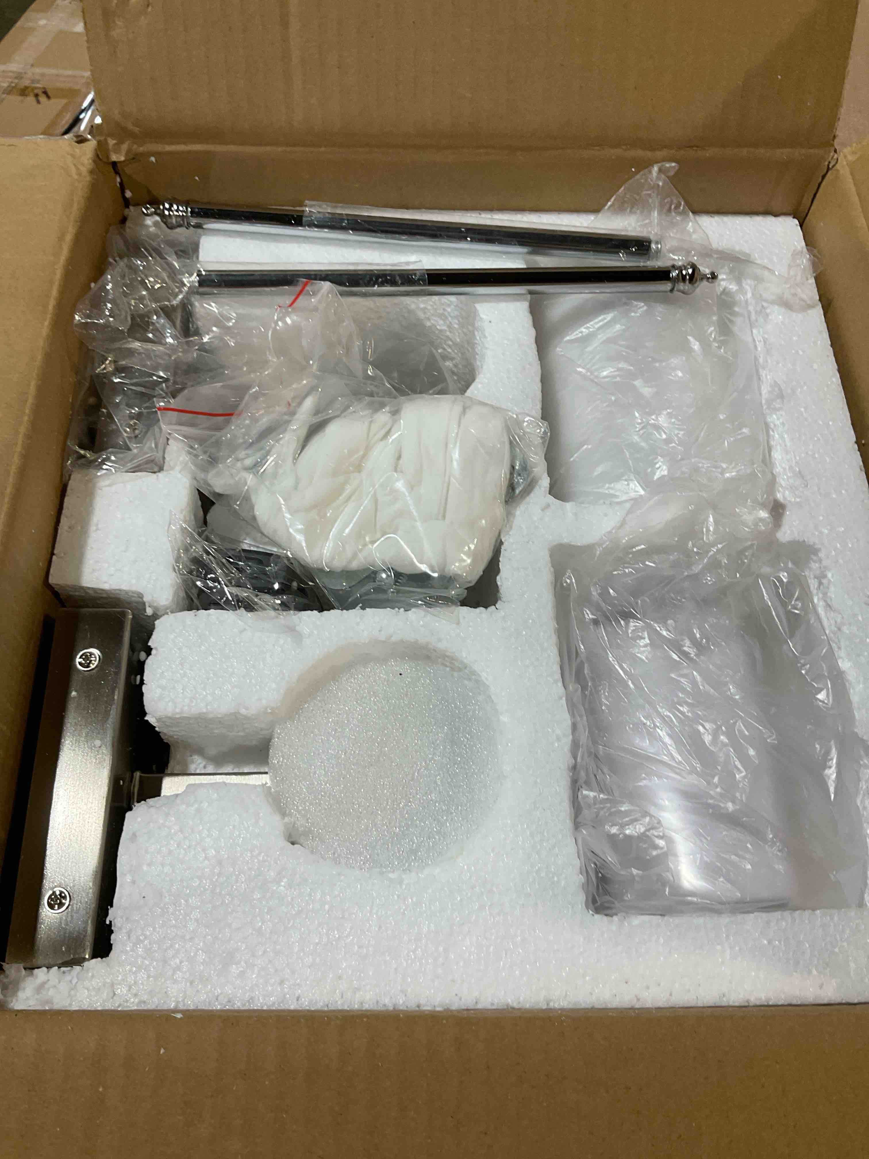 Condition photo showing New/Like New for rayogale wireless wall sconces, nickel battery operated wall sconce set of 2 with timer function, easy install dimmable rechargeable wall lamps for living room, bedroom, hallway, entryway decor 3000k