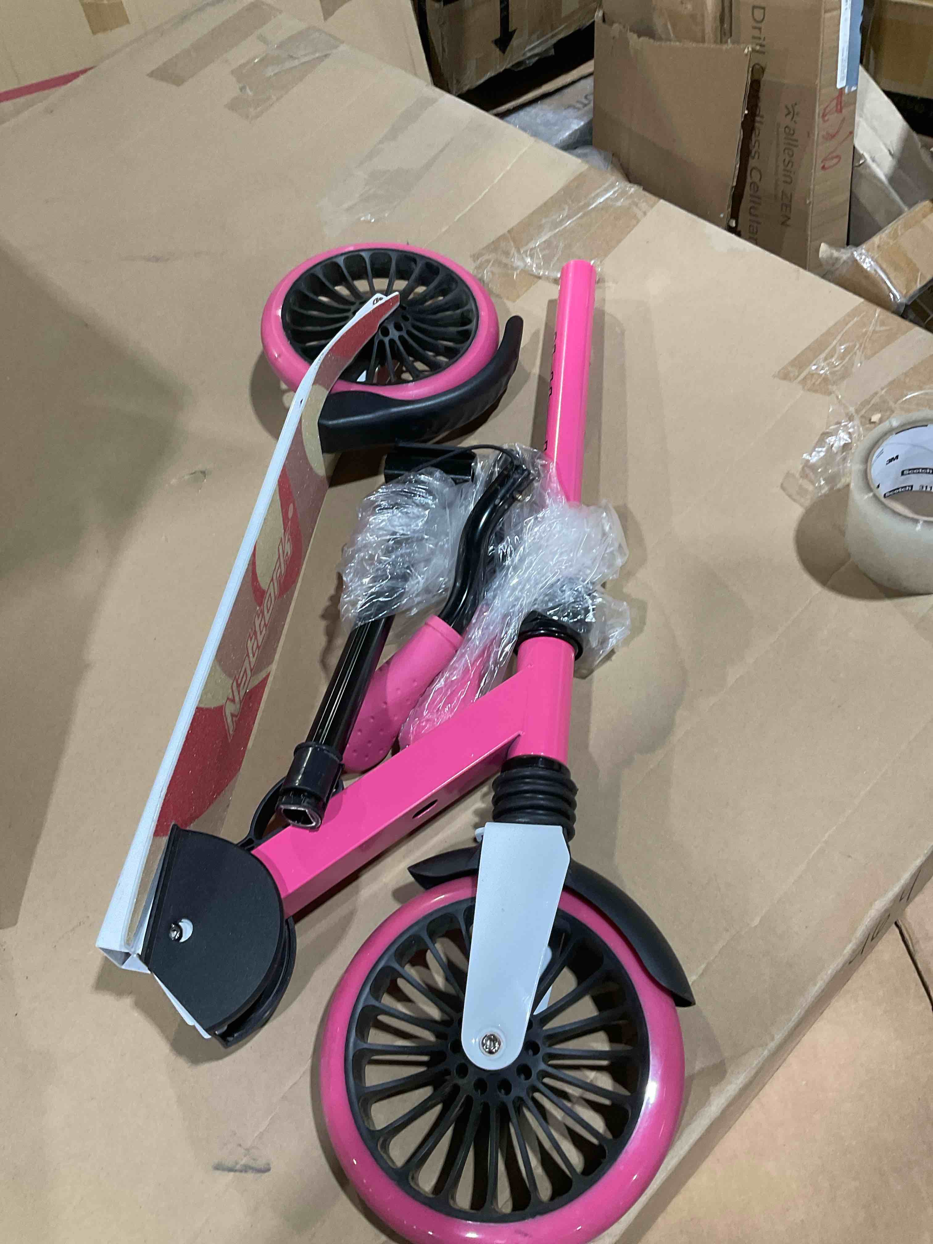 Condition photo showing Good Condition for micro kickboard | cruiser led kids scooter for ages 6–12 | 2 wheel | foldable with kickstand | adjustable handlebar | motion-activated pu led wheels | swiss design