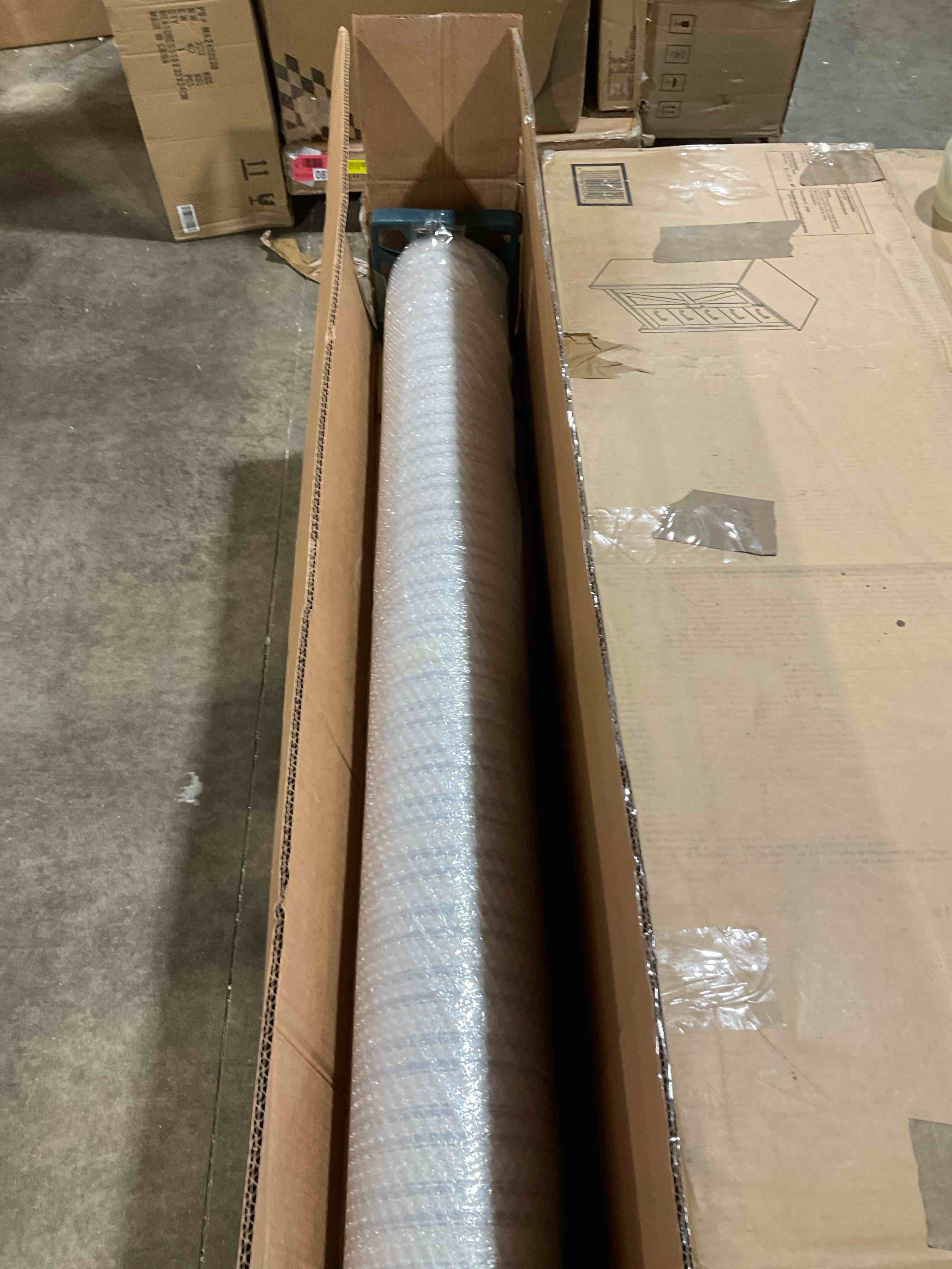 Condition photo showing New/Like New for chesapeake blue linette fabric stripe wallpaper, 3115-12462