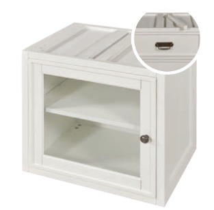 HAMMARY  single door unit  WHITE 