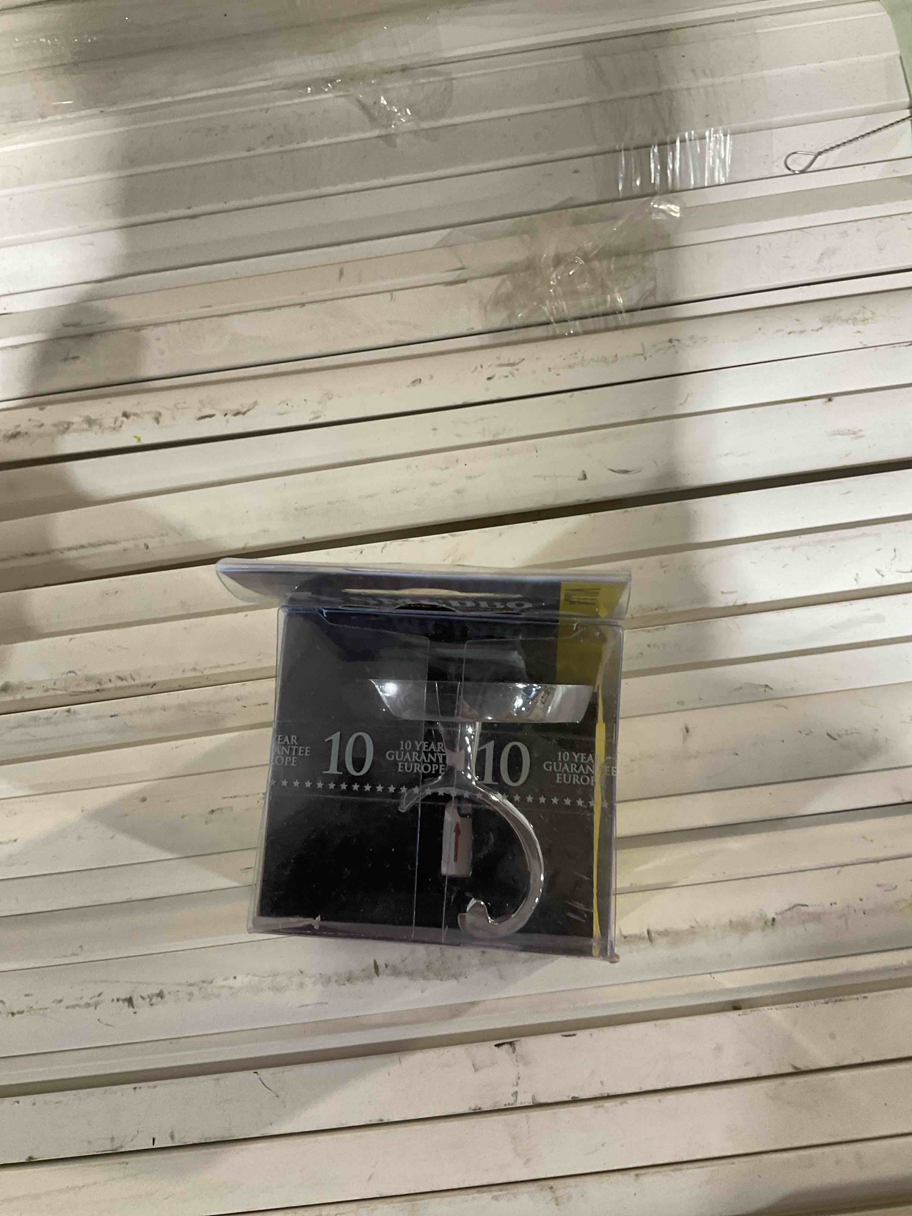 Condition photo showing New/Like New for towel hook in polished chrome finish