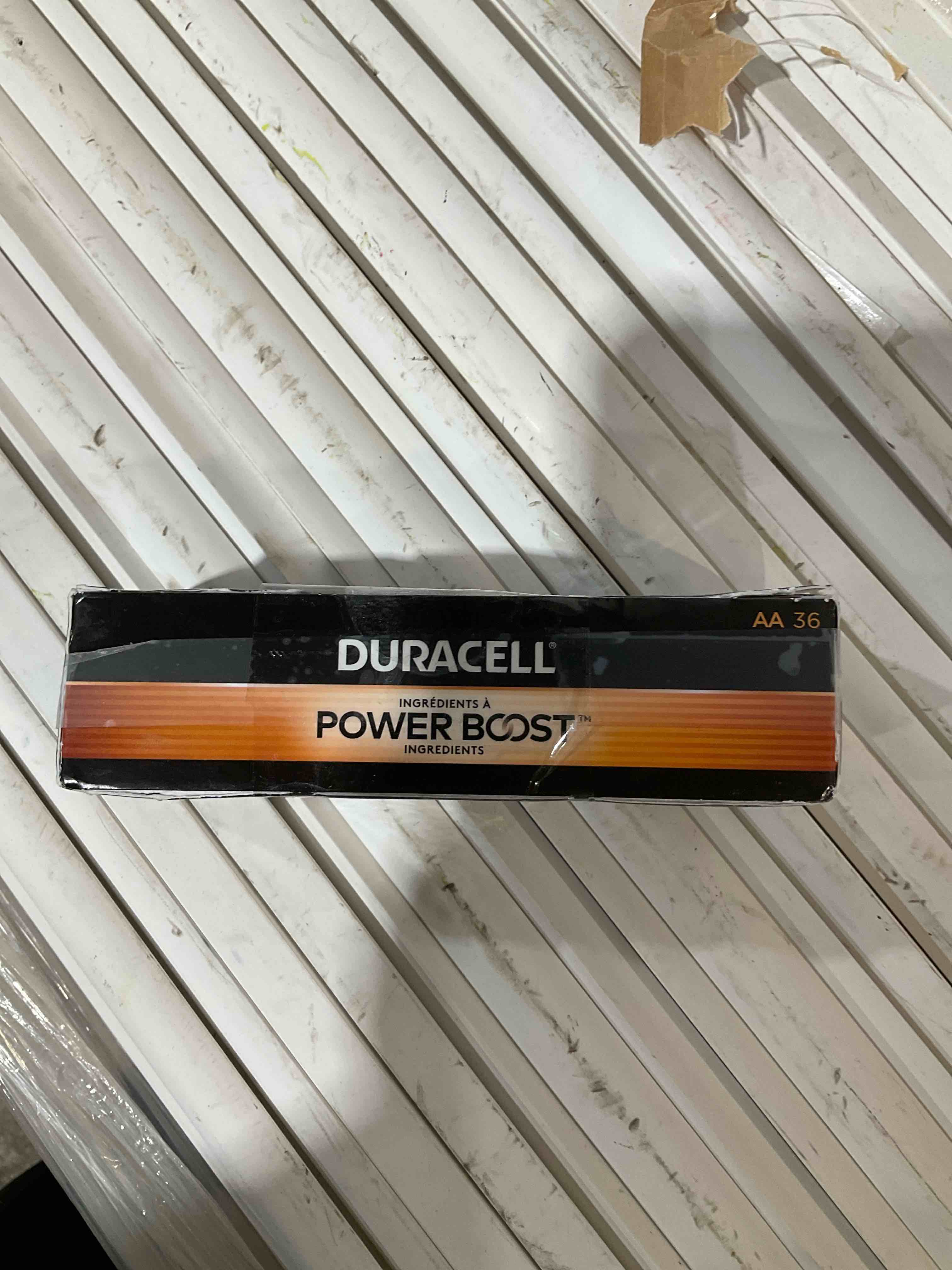 Condition photo showing New/Like New for coppertop alkaline aa batteries 36/pack