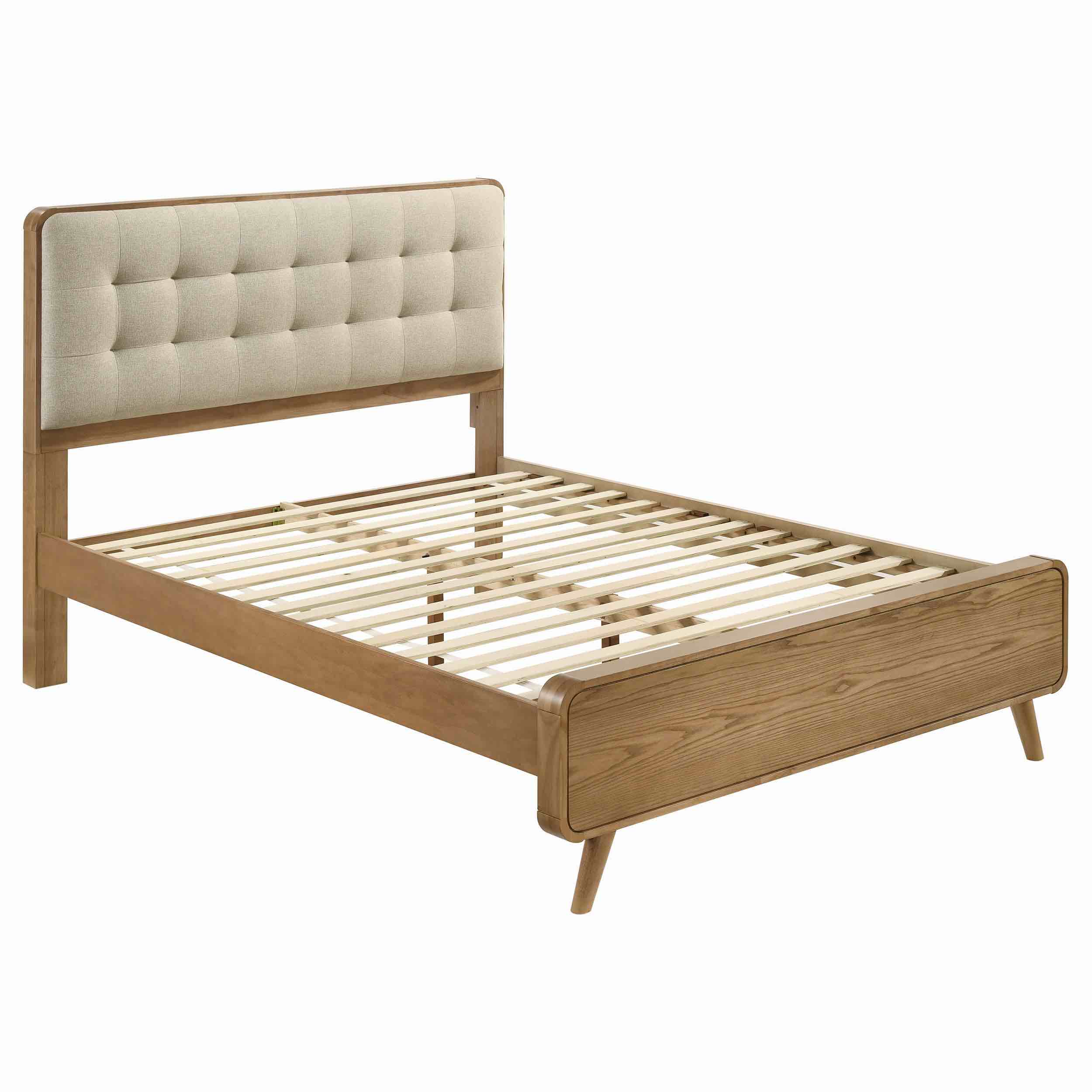 Coaster Robyn Wood California King Platform Bed Light Ash 225091KW only headboard (only Box 1)