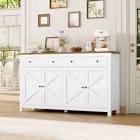 Wood and White Color  Cabinet 160021112B