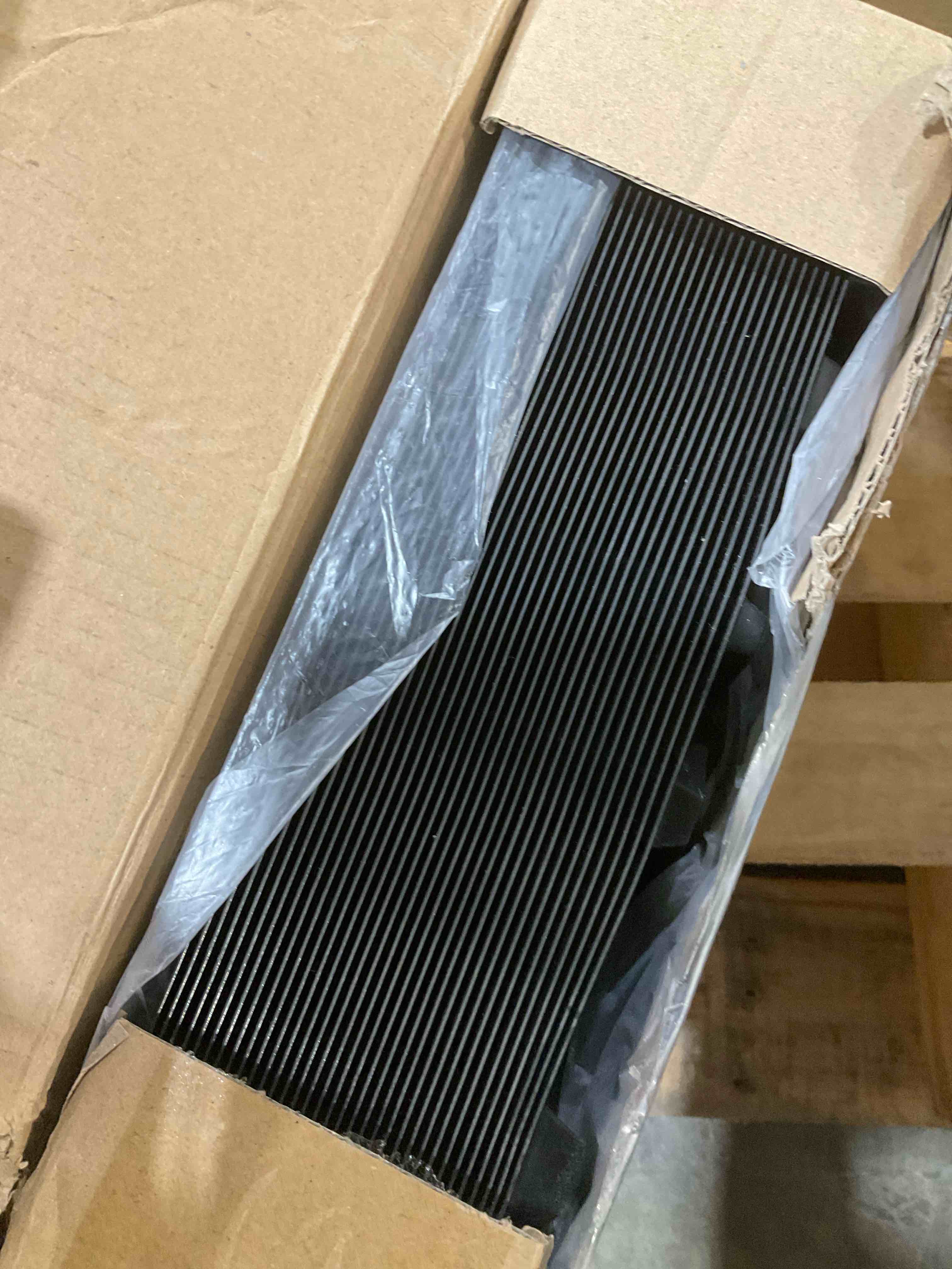Condition photo showing New/Like New for 33 pack 3d wall panels for interior wall decor, 12''x12'' black accent textured wall panels, wall covering panles for living room, gaming room, tv background, cover 32 sq.ft
