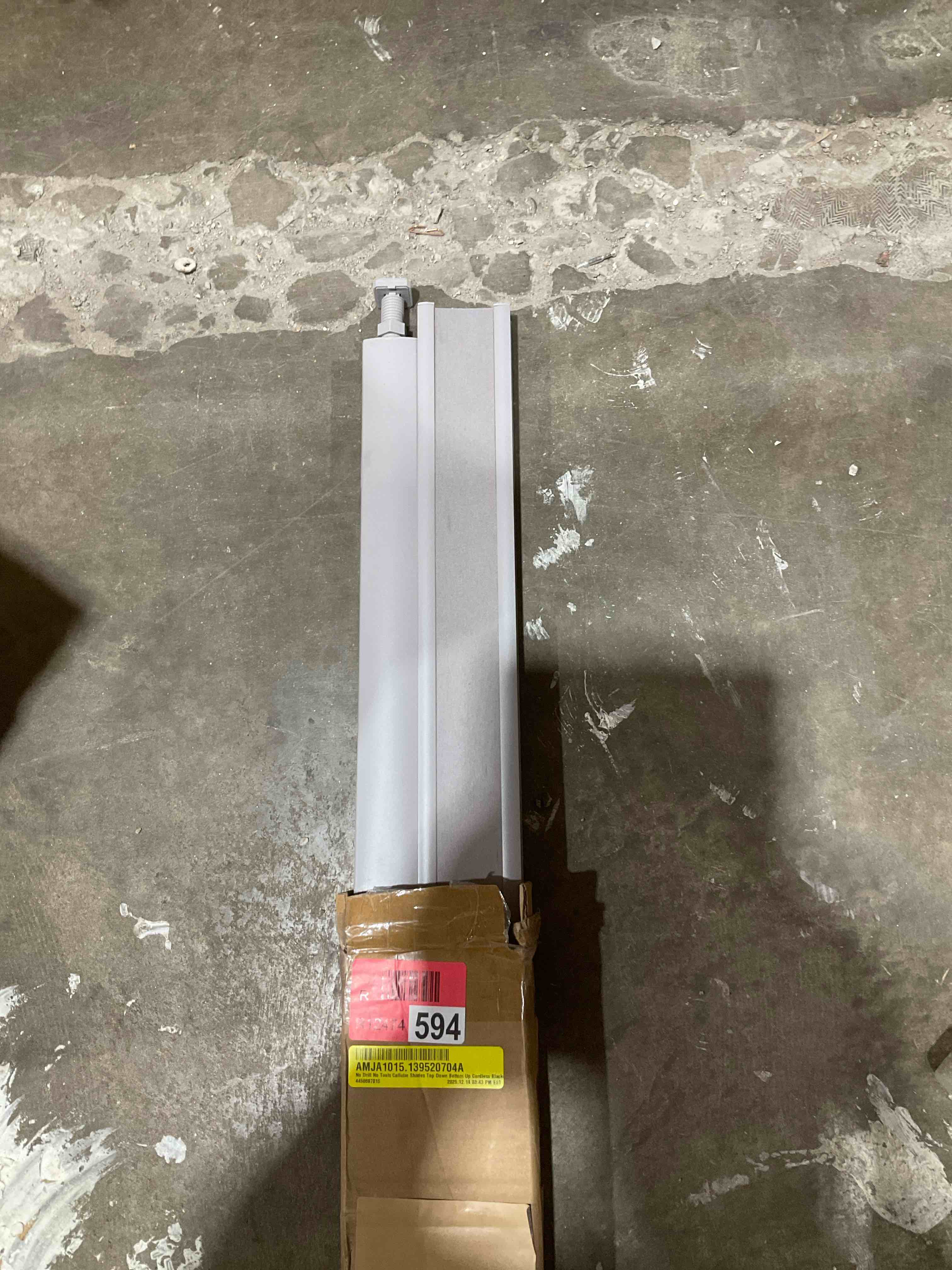 Condition photo showing Good Condition for tonature no tools no drill top down bottom up cellular shades for windows, 1" blackout fabric, cordless honeycomb blinds for indoor window, thermal insulated noise reduction, custom size, grey