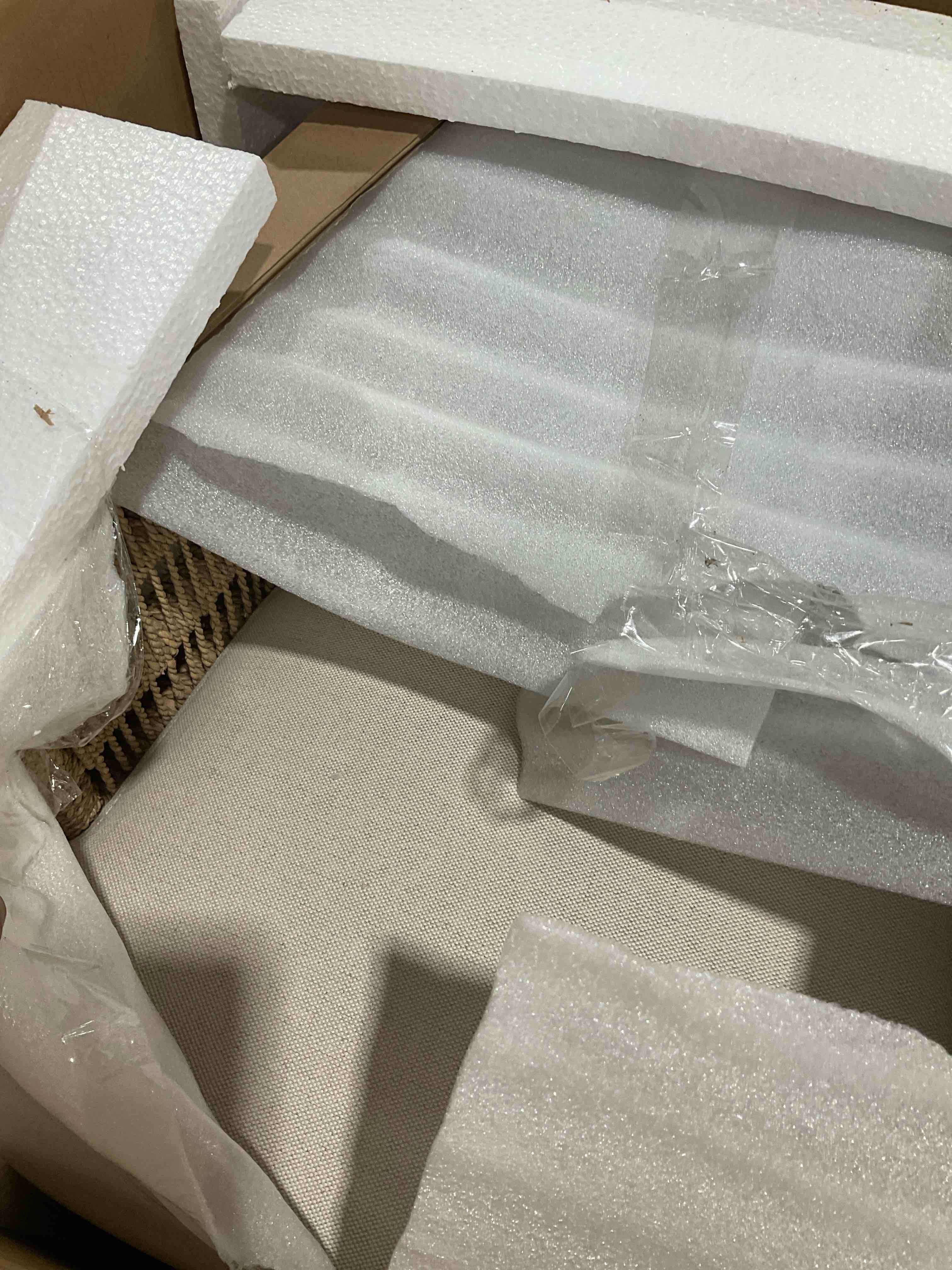 Condition photo showing New/Like New for boca counter stool - brown;natural/flax | century furniture - ct2108c-nt-fl