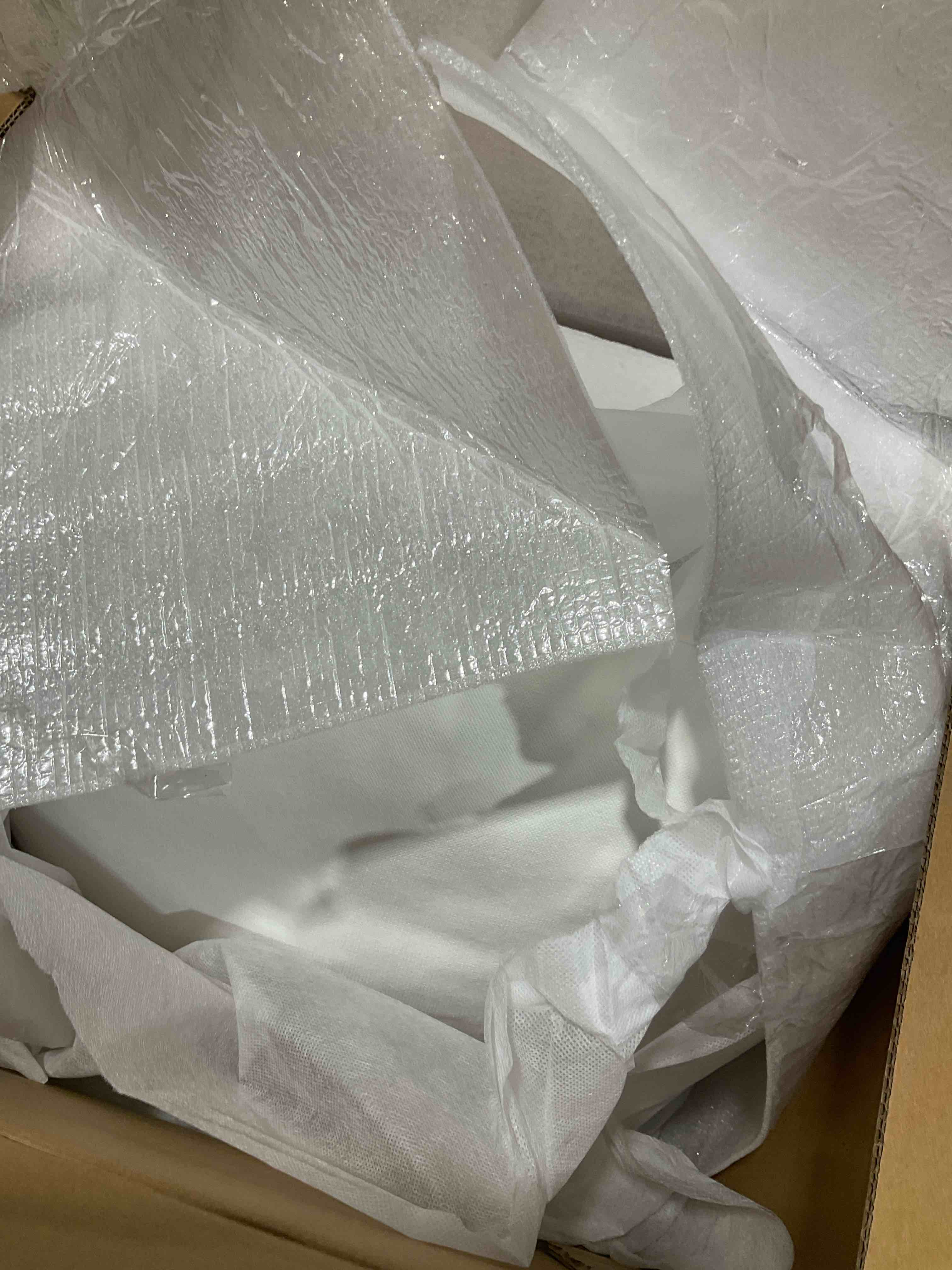 Condition photo showing New/Like New for bobbi upholstered dining chair 