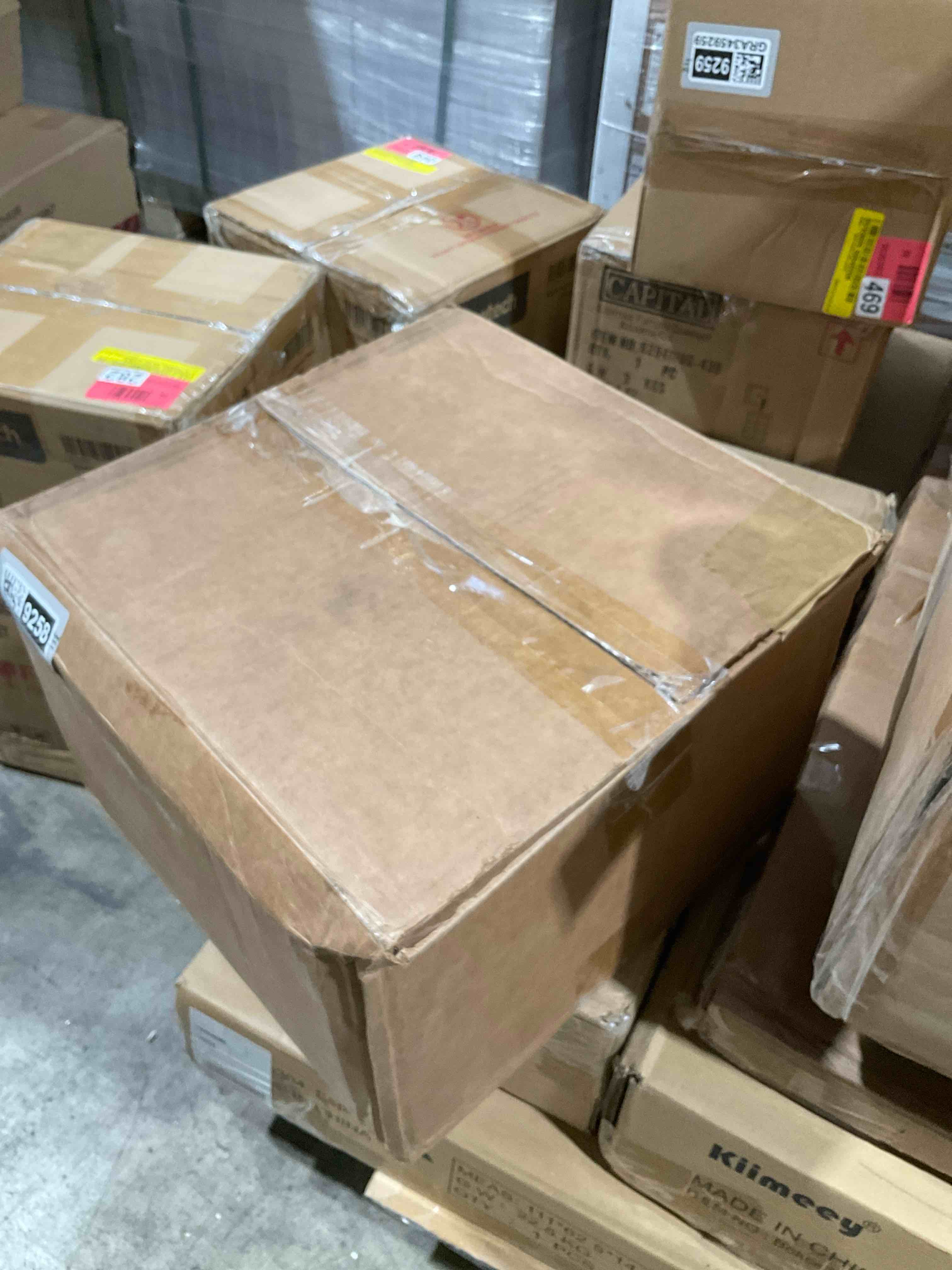 Condition photo showing New/Like New for calico single light steel dimmable pendant 