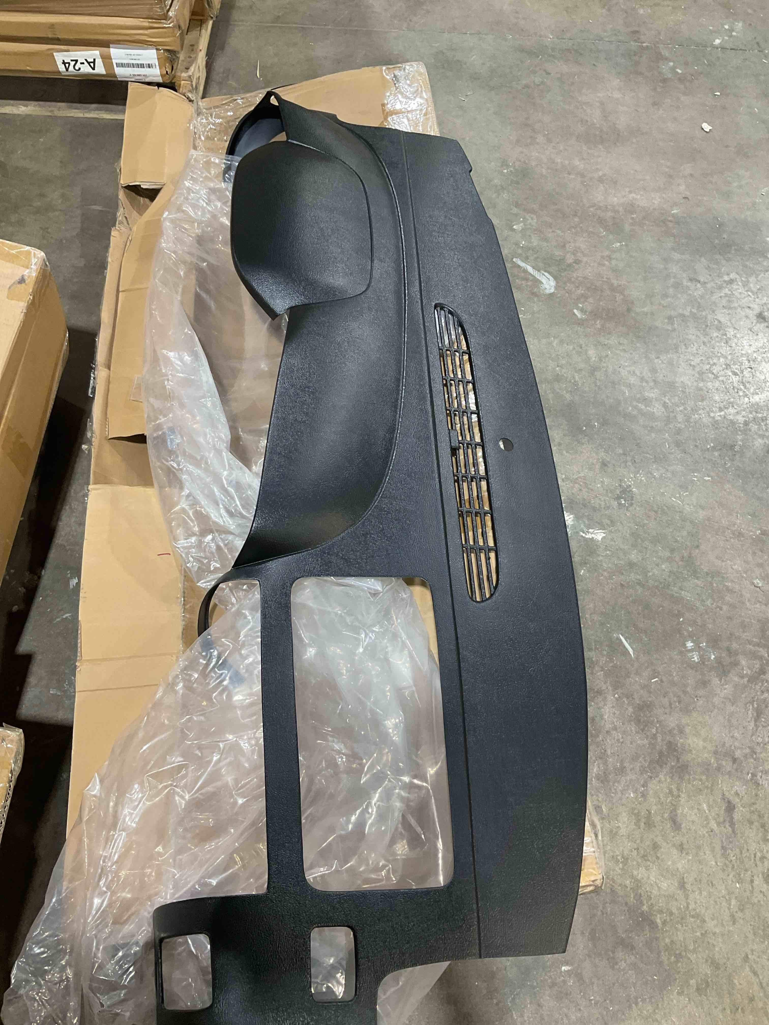 Condition photo showing Good Condition for kojem dash board cover compatible with 2007-2013 chevy silverado ls lt wt gmc sierra sl sle wt w/dual glovebox dashboards black