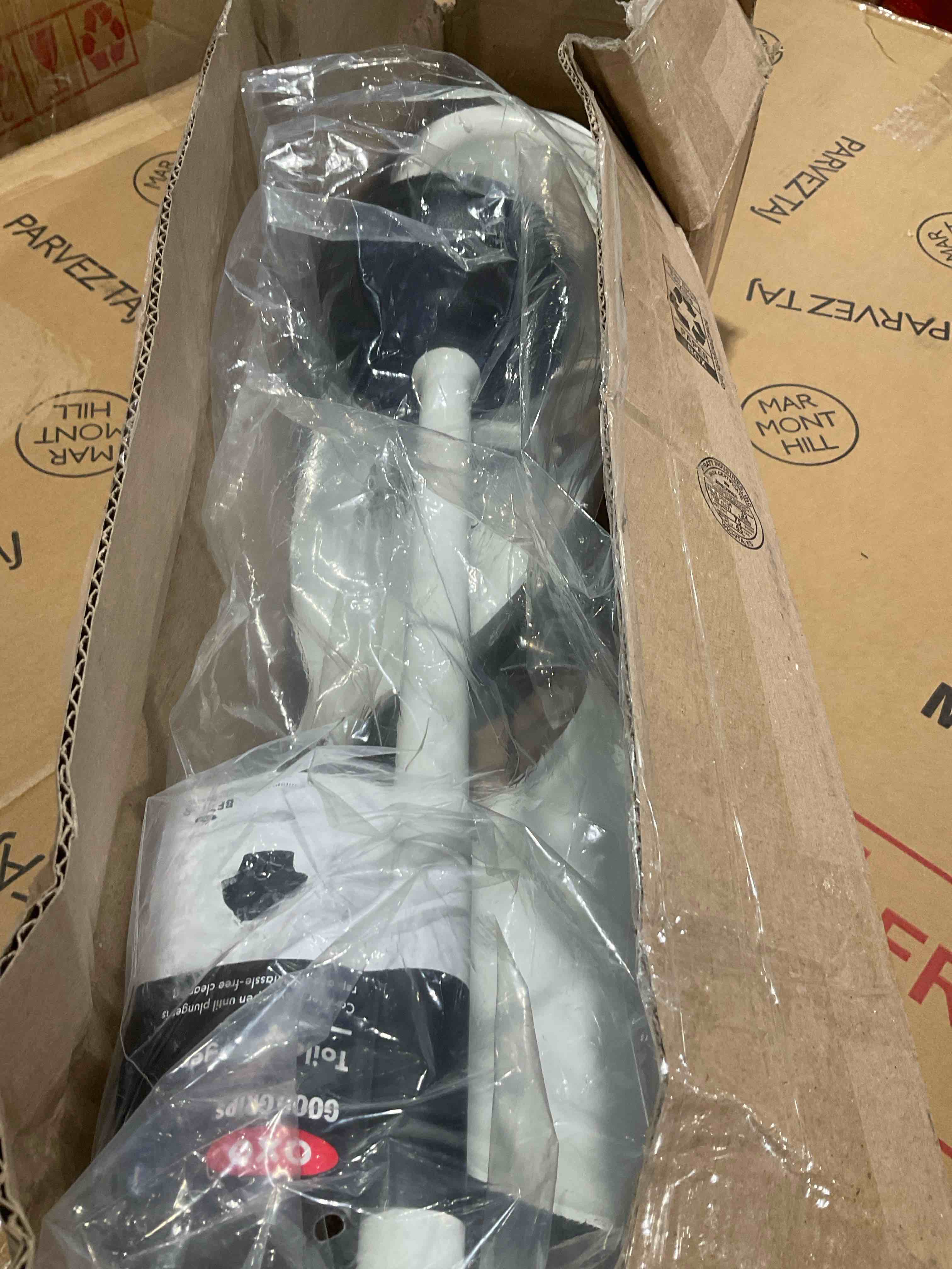 Condition photo showing New/Like New for oxo good grips toilet plunger
