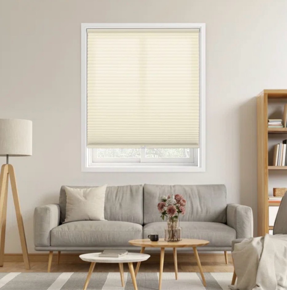 ecohome 1.5 inch cordless semi-sheer light filtering cellular shad