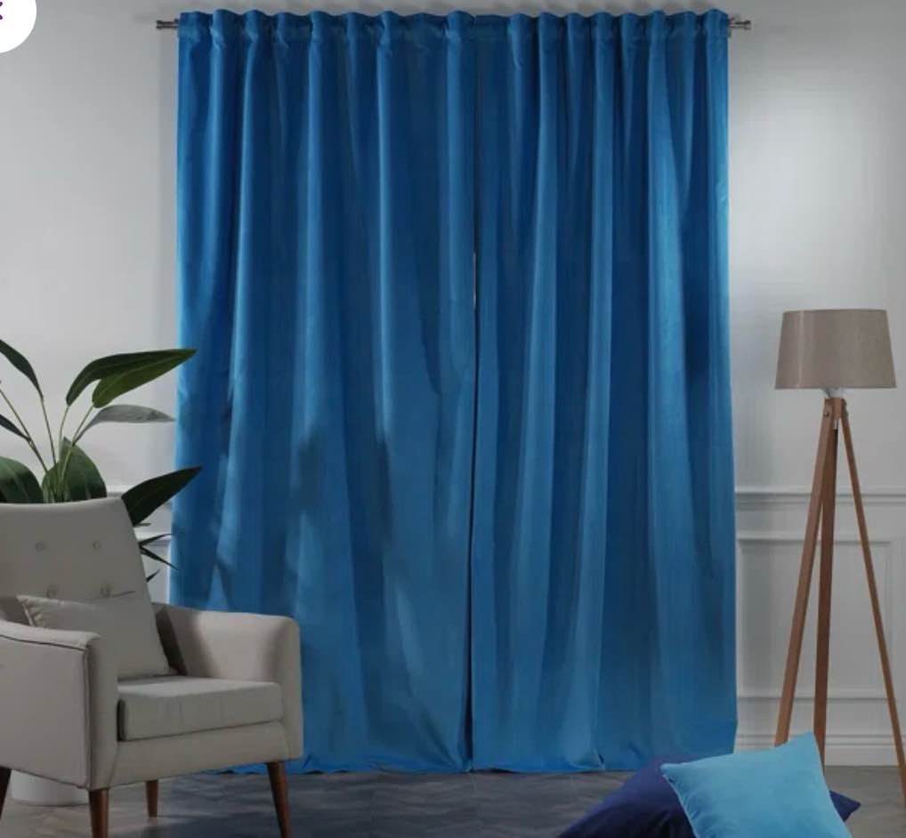 Matte Velvet Extra wide x Extra Long Custom Made DecorativeSinglef