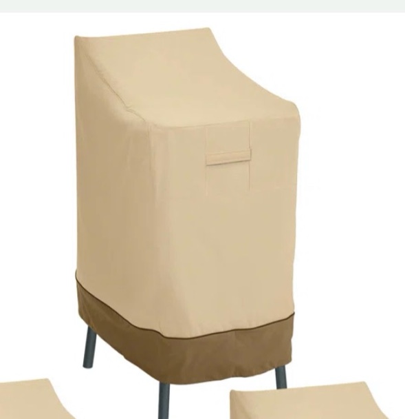 Paulding Water Resistant Patio Chair Cover Size: