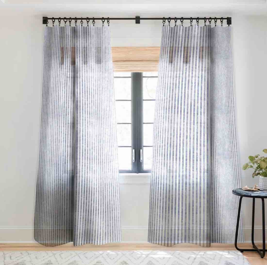  Brylin Polyester Sheer Curtain Pair (Set of 2)