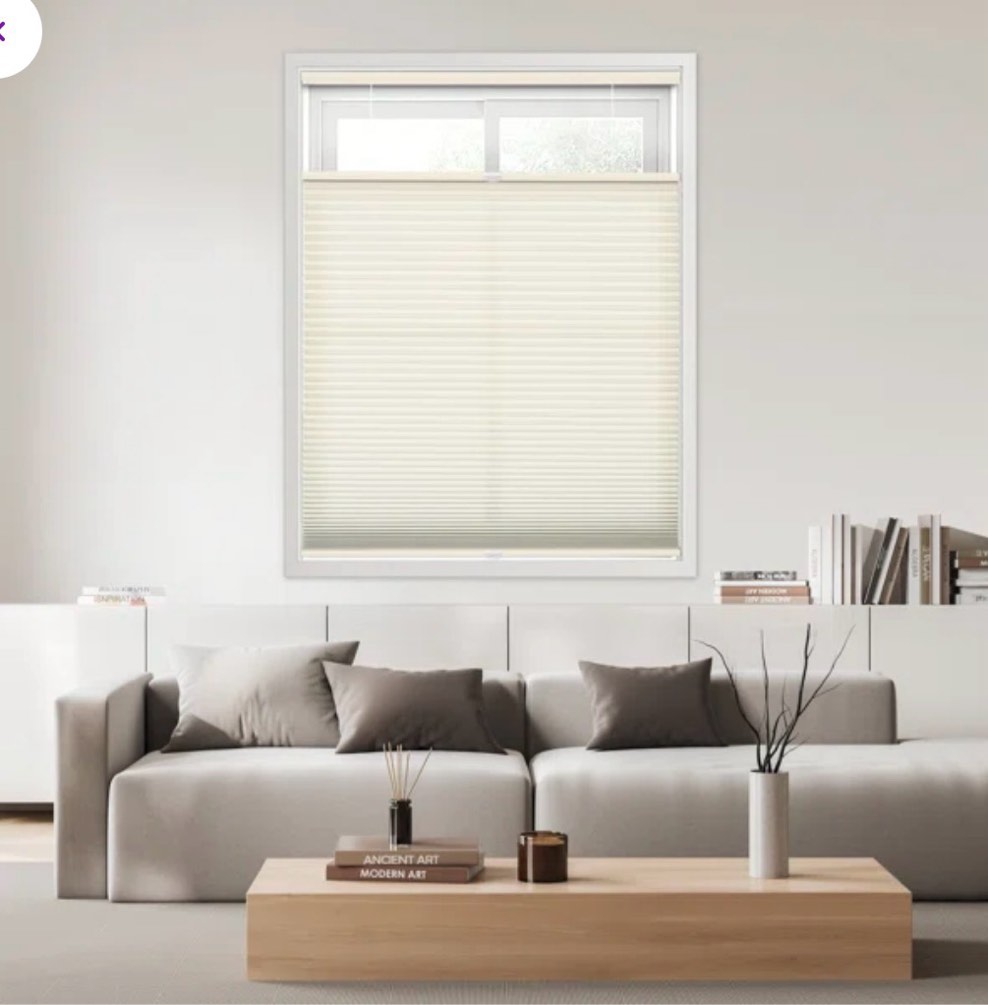 coursey semi-sheer light filtering top down bottom up cellular sha