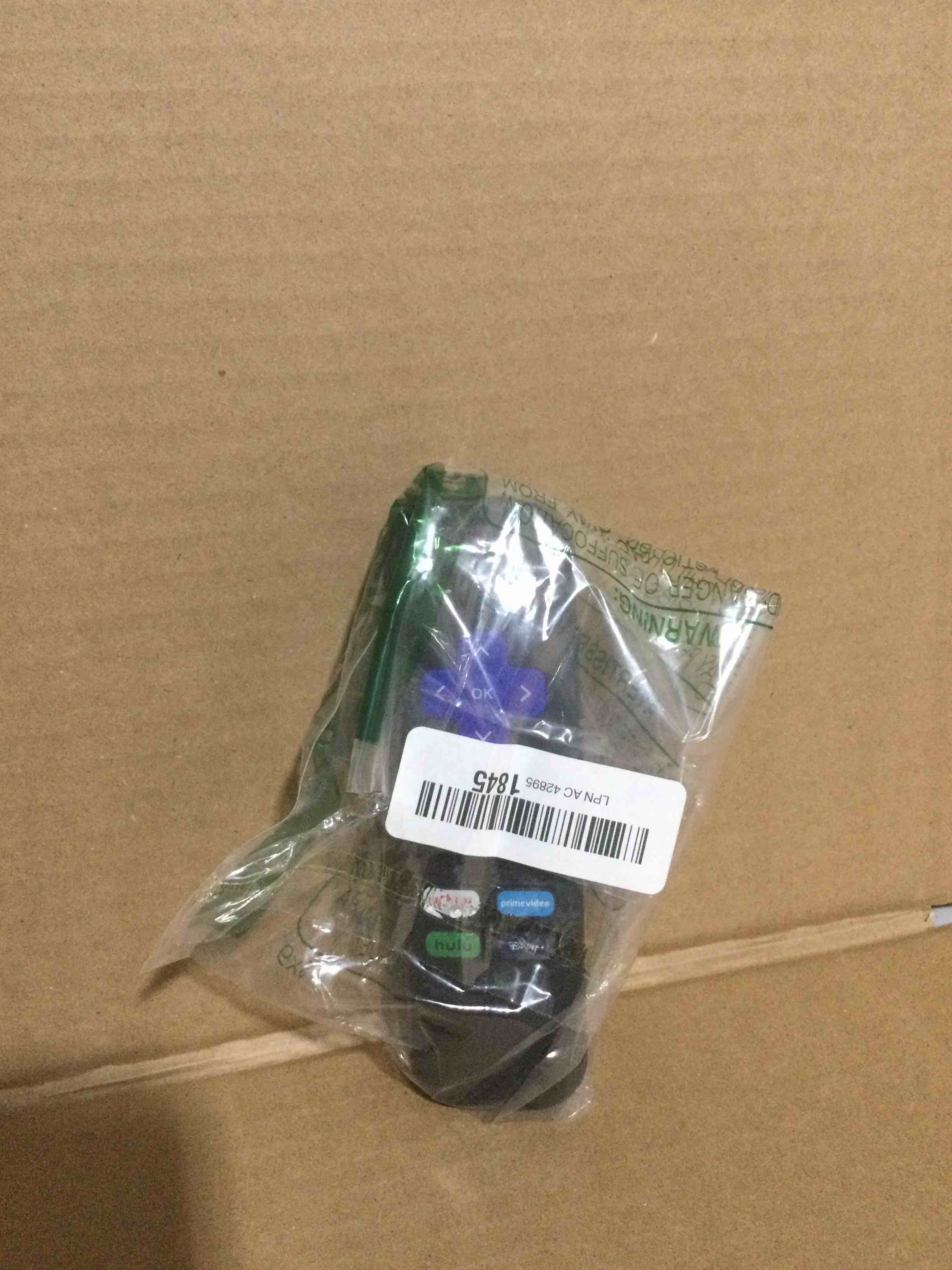 Condition photo showing New/Like New for Replacement Remote Control Only for All Roku TV, Compatible for TCL Roku/Hisense Roku/Onn Roku Series Smart TVs (Not for Roku Stick and Box) for ROKU TV Remote