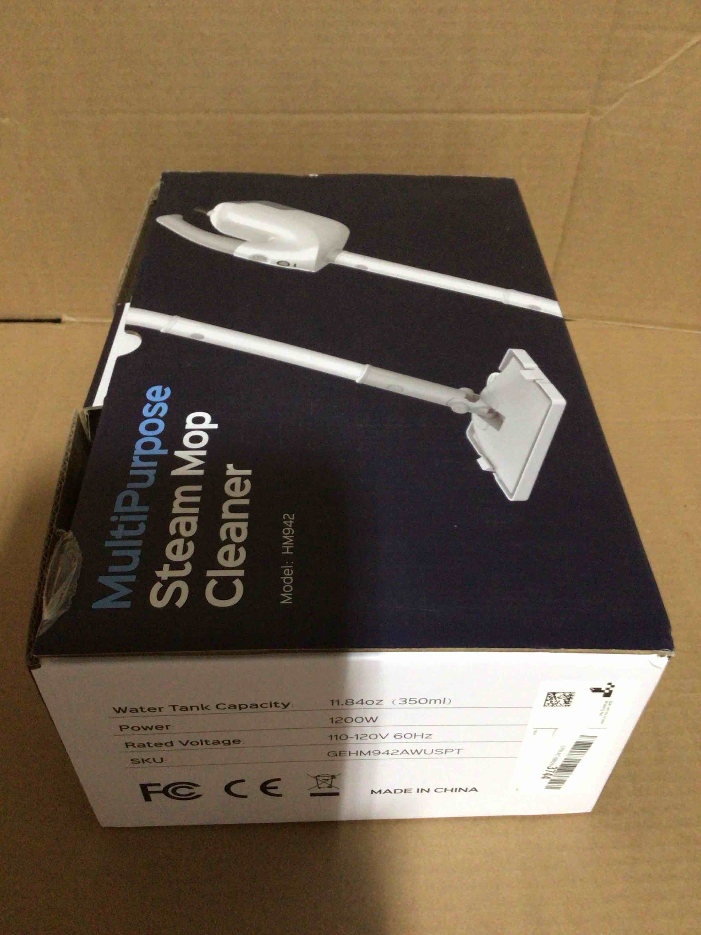 Condition photo showing New/Like New for 10-in-1 Steam Mop, Detachable Handheld Steam Cleaner, Multi & Up Steamer for Cleaning with 350ml Tank,10s Heat-Up, 23Ft Cord, 248°F 1200W Powerful Floor Steam Mop for Hardwood Floors, Grout, Carpet Pure White
