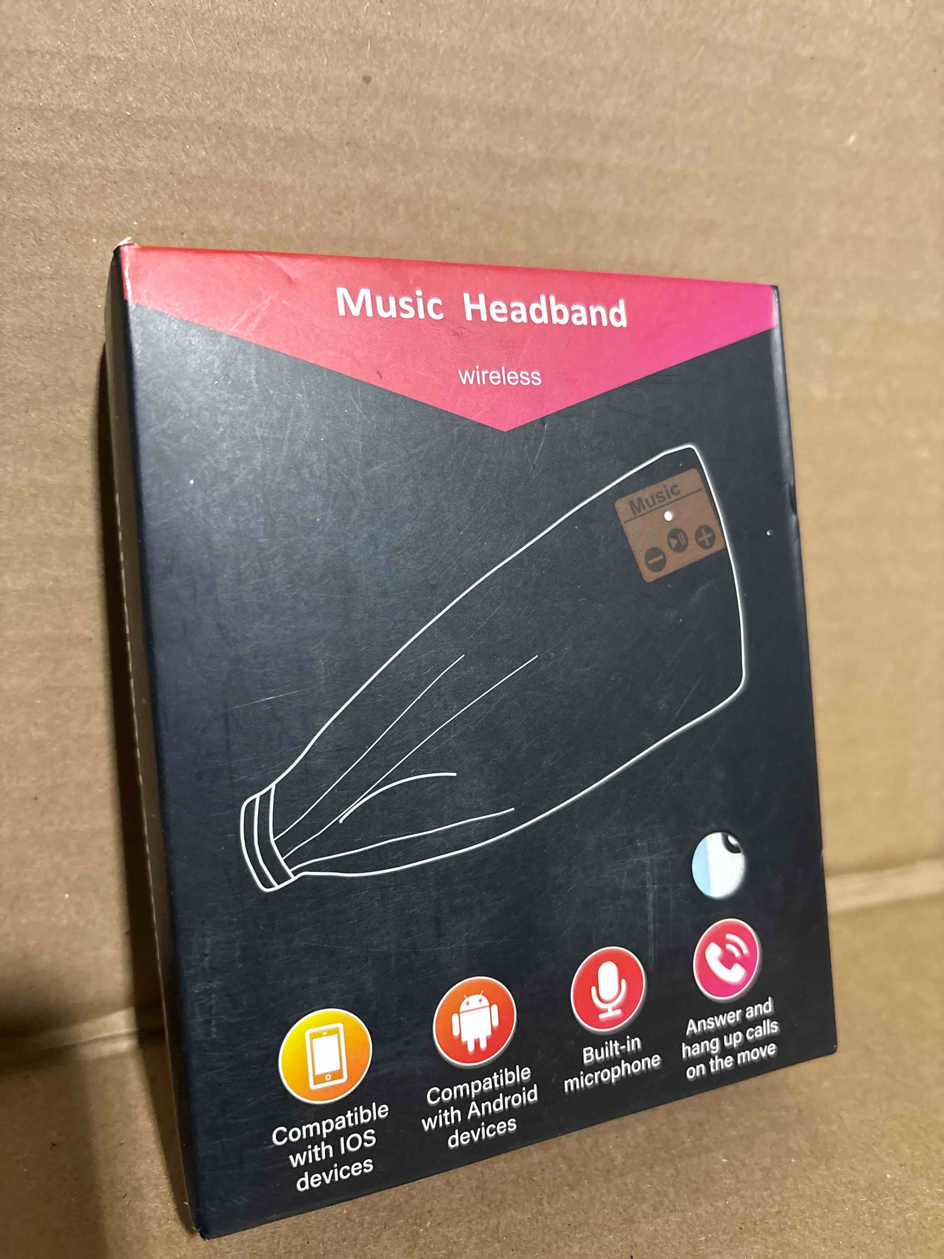 Condition photo showing New/Like New for 2-Pack Sleeping Headphones, Headband Headphones with Ultra-Thin HD Stereo Speaker, Bluetooth Headband for Sports, Workouts, Insomnia, Yoga, Air Travel, Meditation - Black&Grey