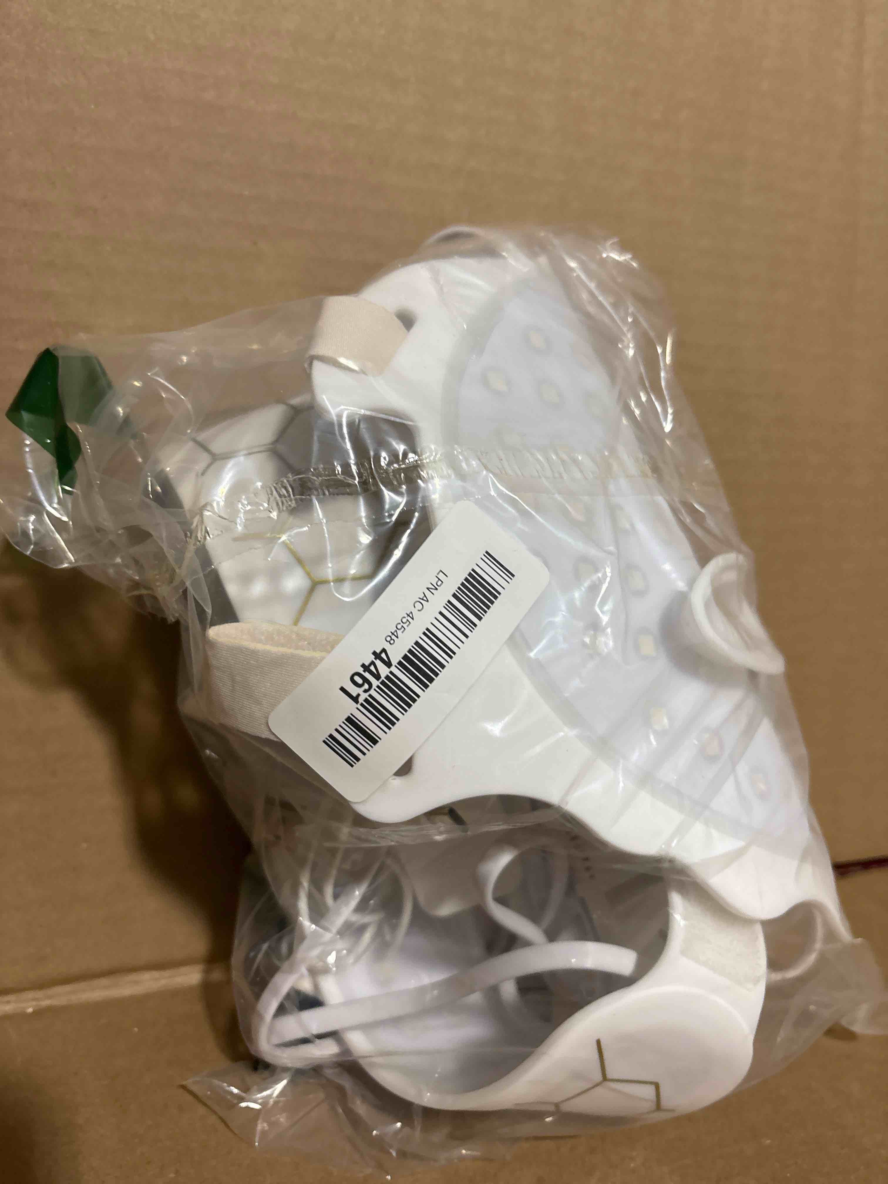 Condition photo showing New/Like New for Yahi Red Light Photon Facial & Neck Mask with Remote Control, 7 Custom Modes with Infrared, Portable & Rechargeable with Timer for Home Use, 175 High-Density Light Beads, Orange