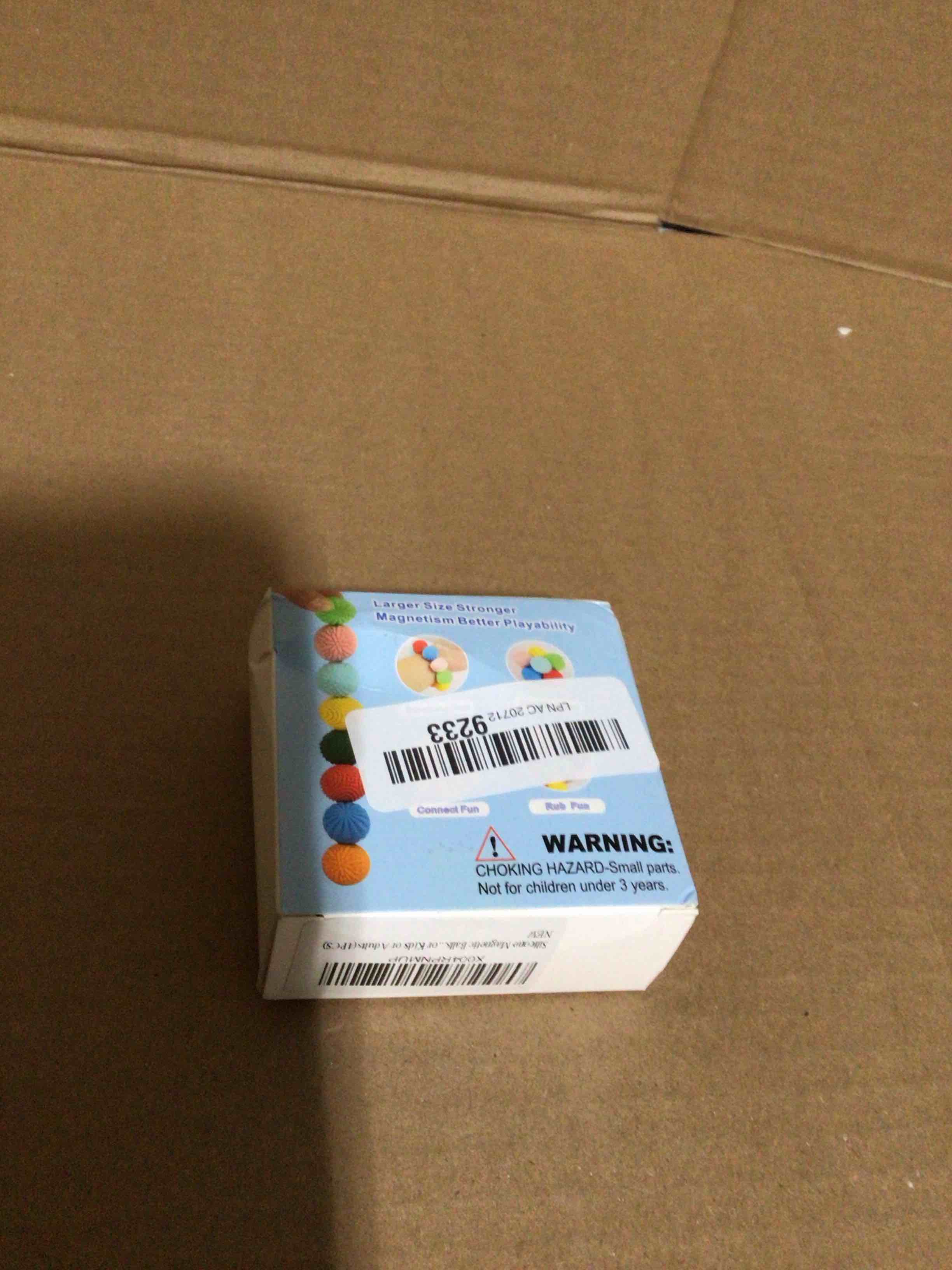 Condition photo showing Brand New for Silicone Magnetic Balls?Fidget Toys?Gift for Teenage , Fun Textures Magnetic Balls Gift fo Novelty Toy Gift for Kids or Adults(4PCS) Multi Color Delight Ball ×4