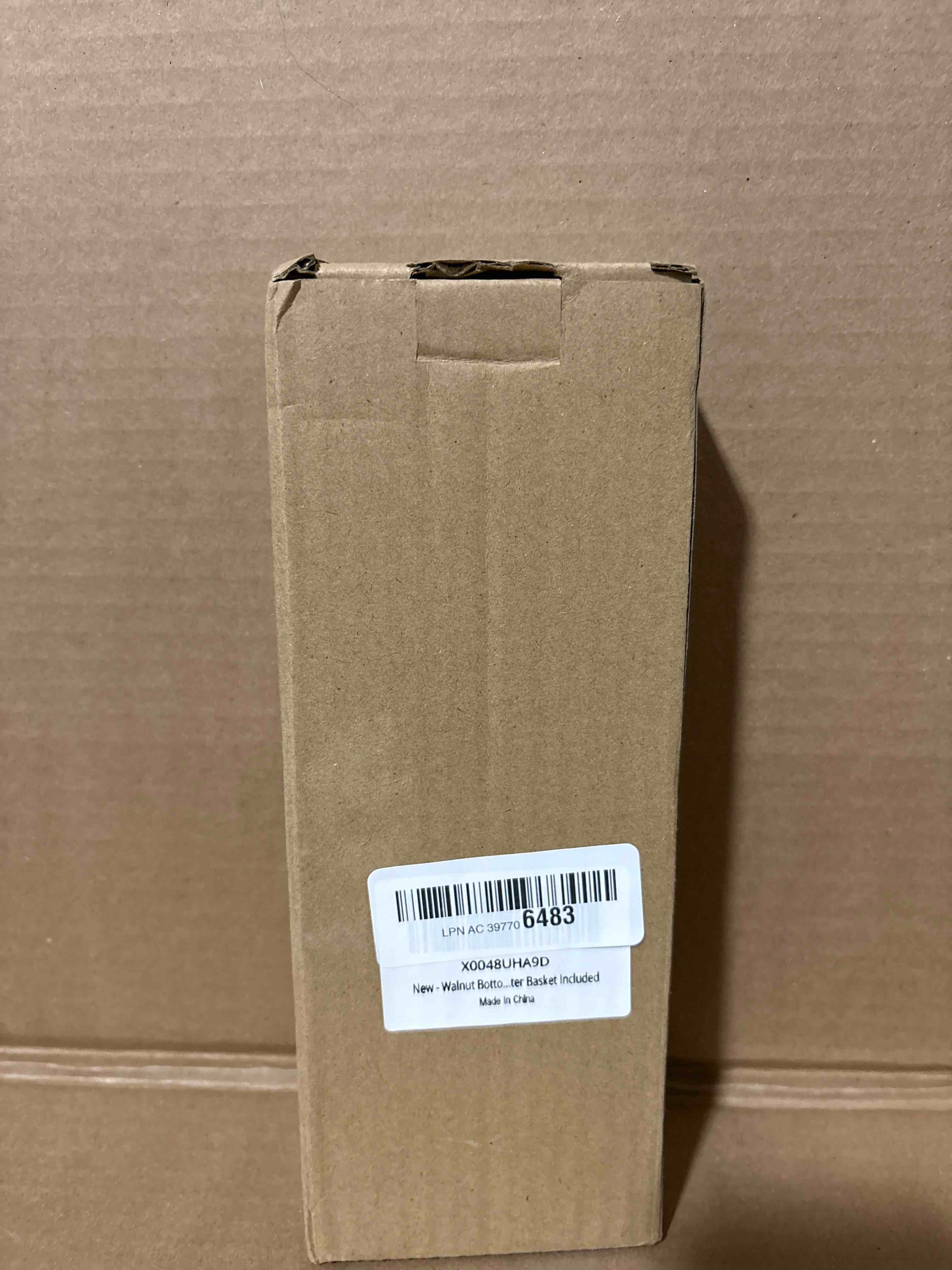 Condition photo showing New/Like New for 58mm Bottomless Portafilter for Gaggia Classic Pro, Evo, E24 Espresso Machines With Upgraded Walnut Handle and 18-21 Gram Filter Basket