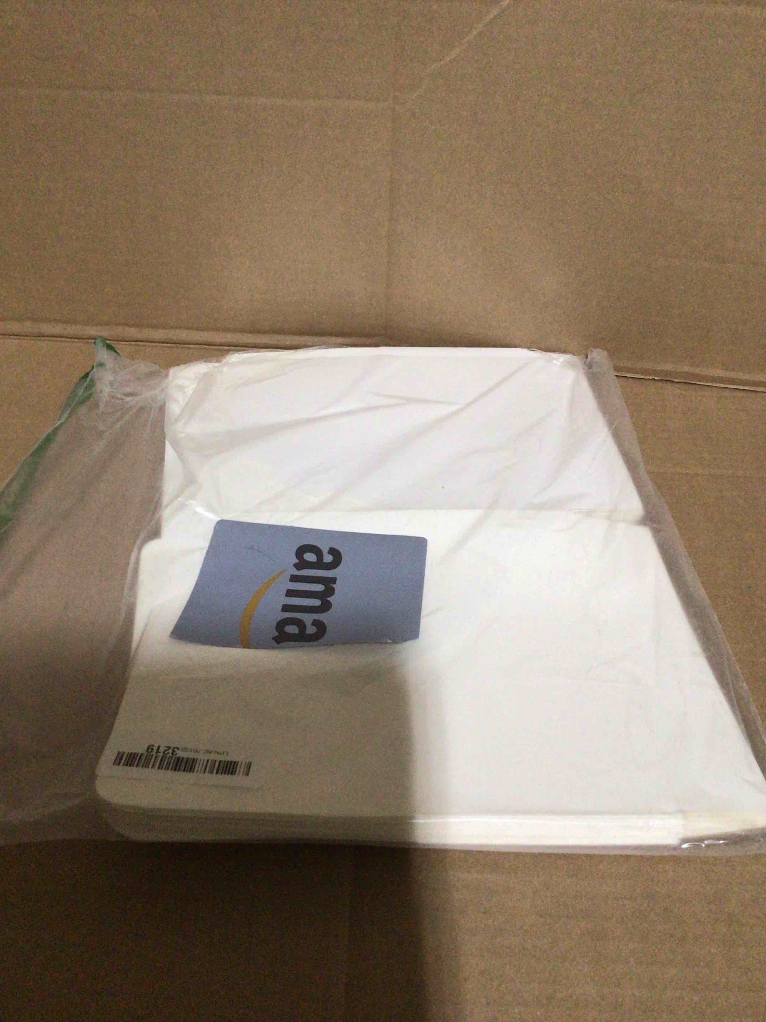 Condition photo showing As Is for MESHA 8x8x4 Gift Box 10 Pack White Gift Boxes with Lids, DIY Bridesmaid Proposal Box, Recyclable,Foldable Box for Wedding, Birthday Party Off-white 1 Count (Pack of 10)