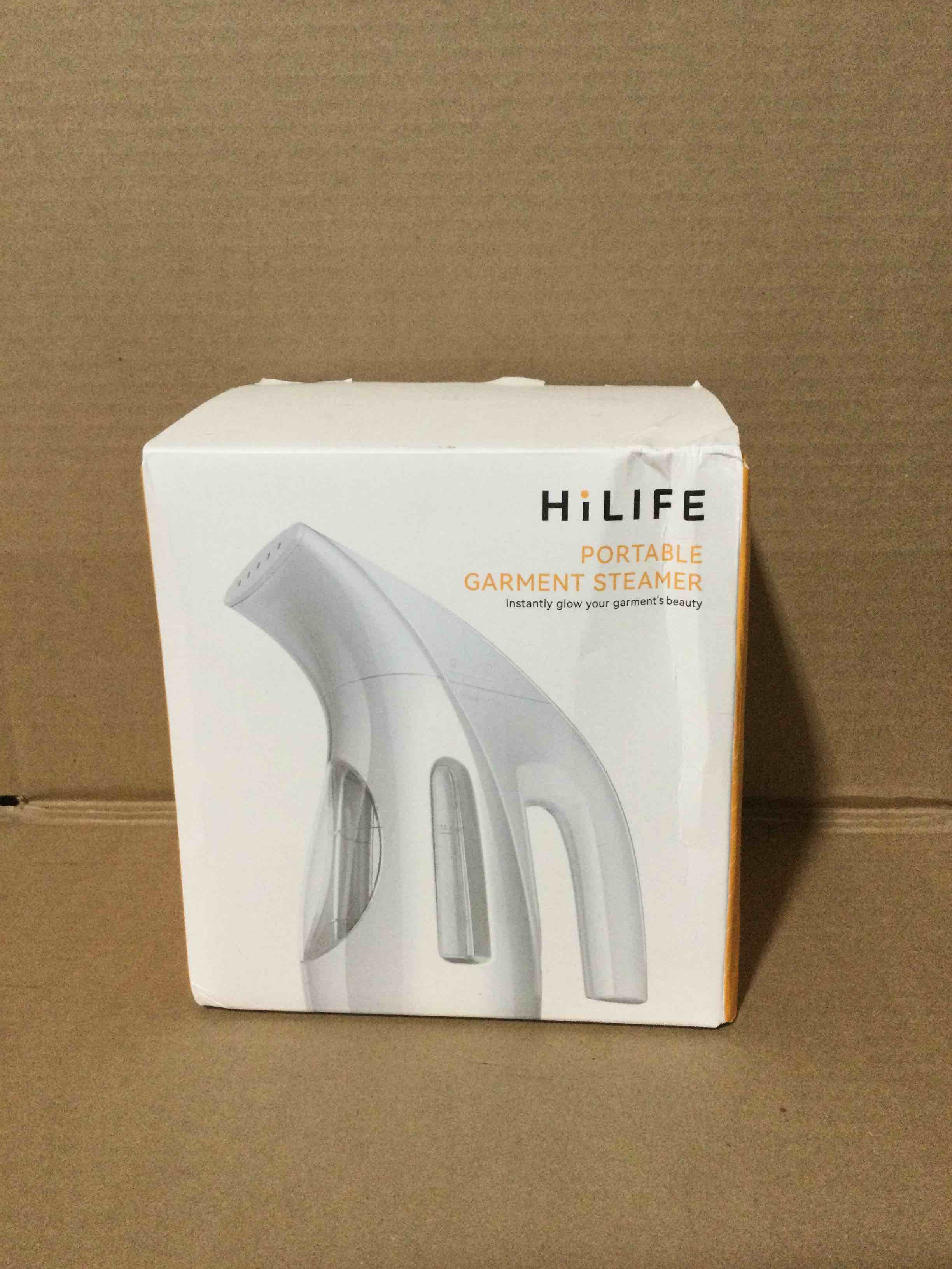Condition photo showing New/Like New for HiLIFE Steamer for Clothes, Portable Handheld Design, 240ml Big Capacity, 700W, Strong Penetrating Steam, Removes Wrinkle, for Home, Office and Travel(ONLY FOR 120V)(White)