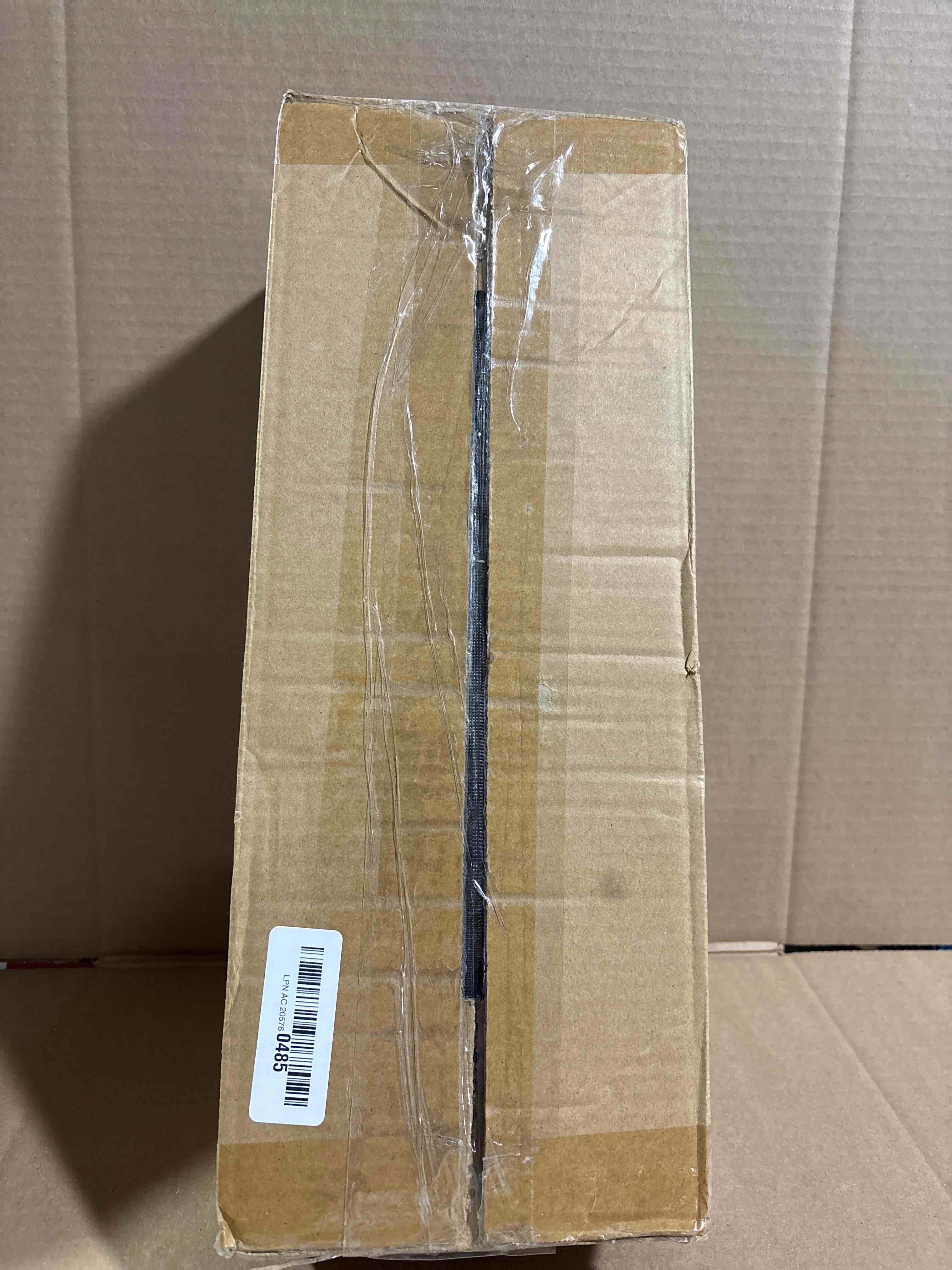 Condition photo showing New/Like New for VTRIN 10 Tiers Tall Shoe Rack Holds 20-25 Pairs of Shoes Sturdy Vertical Shoe Organizer with 18pcs Hooks Stackable Narrow Shoe Rack for Closet, Entryway Black Black 17" Wide - 10 Tier