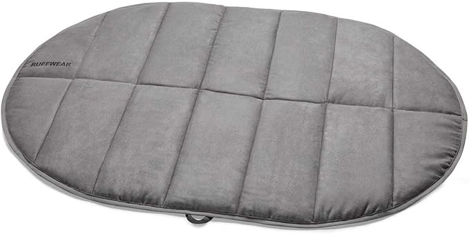 RUFFWEAR, Highlands Dog Pad, Portable Dog Bed for Outdoor Use, Cloudburst Gray, Medium