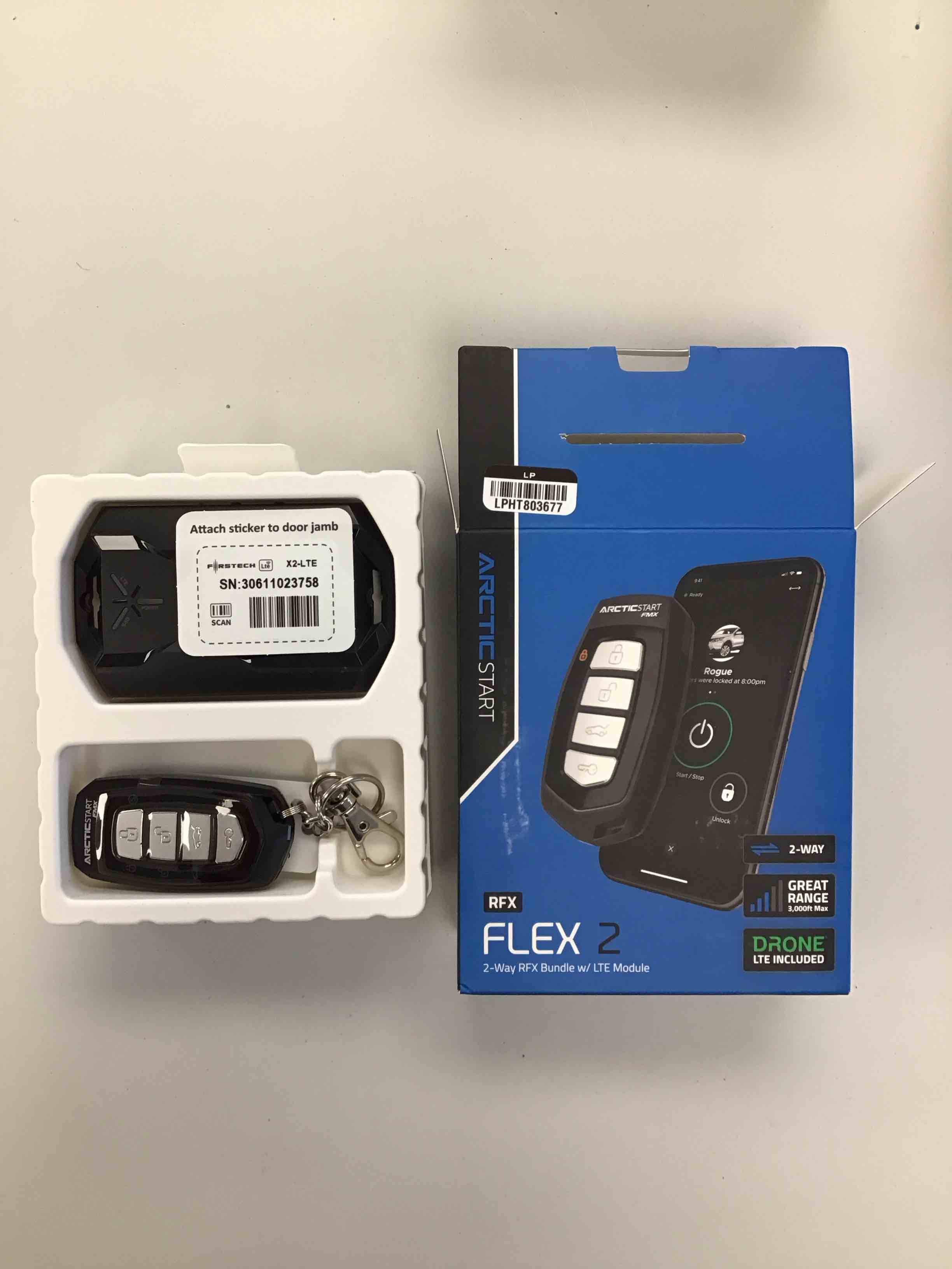 Condition photo showing New/Like New for Arctic Start RFX-AR2WG14-FM 2-Way LED  3000  Range Remote Kit w/ LTE