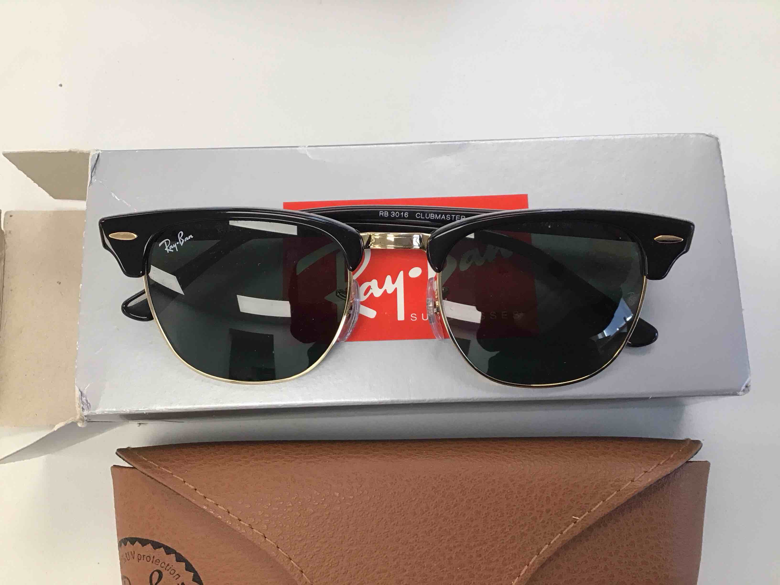 Condition photo showing New/Like New for Ray-Ban Avator Mirror RB3025 L0205 Sunglasses - Size 58