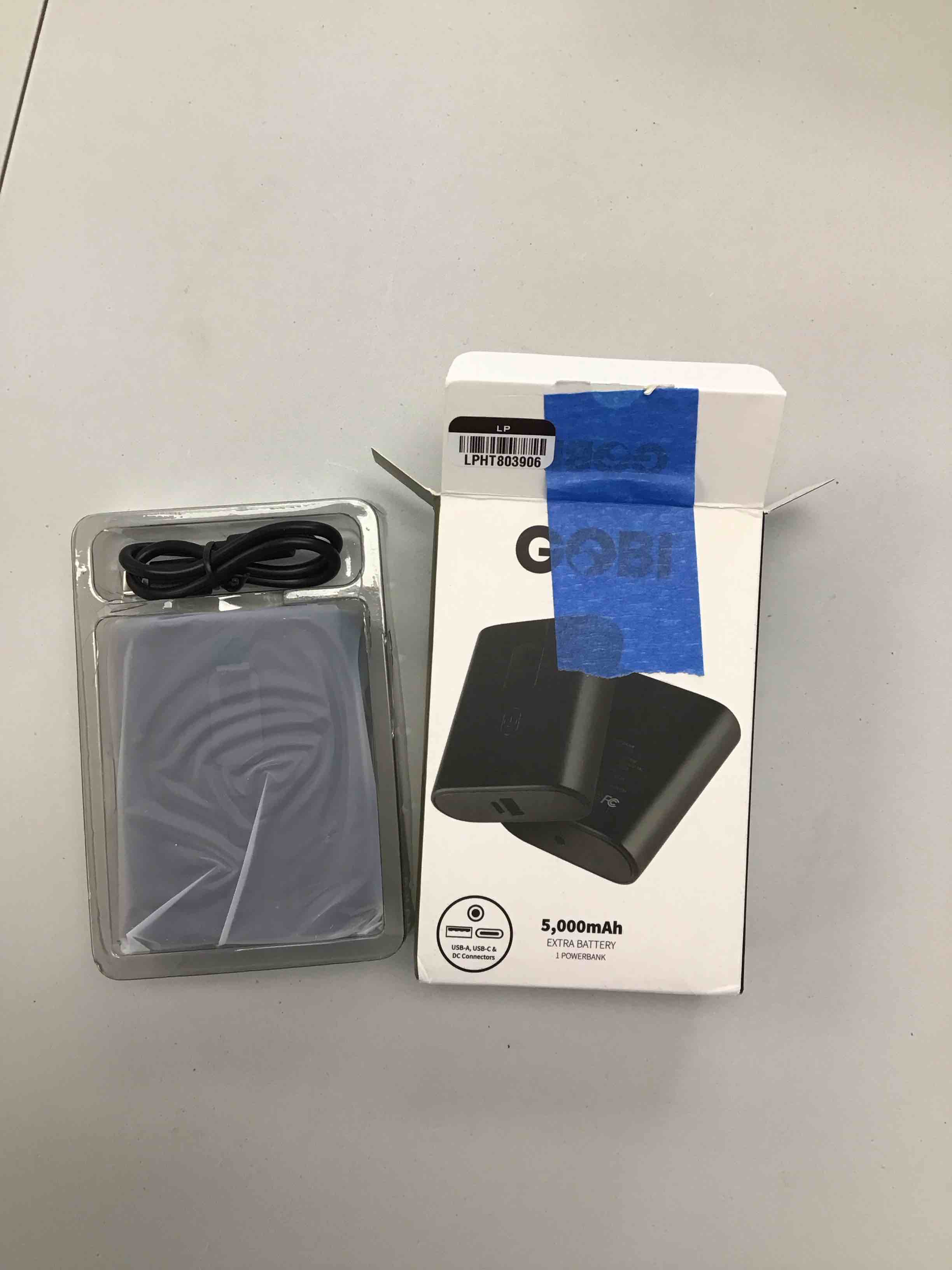 Condition photo showing New/Like New for Gobi Heat 5000 mAh PD Fast-Charge Battery