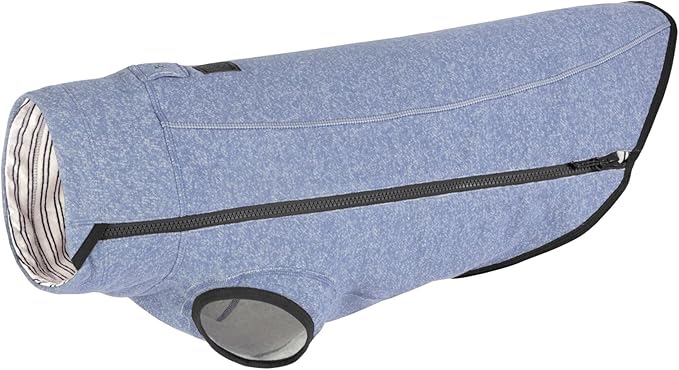 ruffwear, hemp hound sweater for dogs, heliotrope purple, large