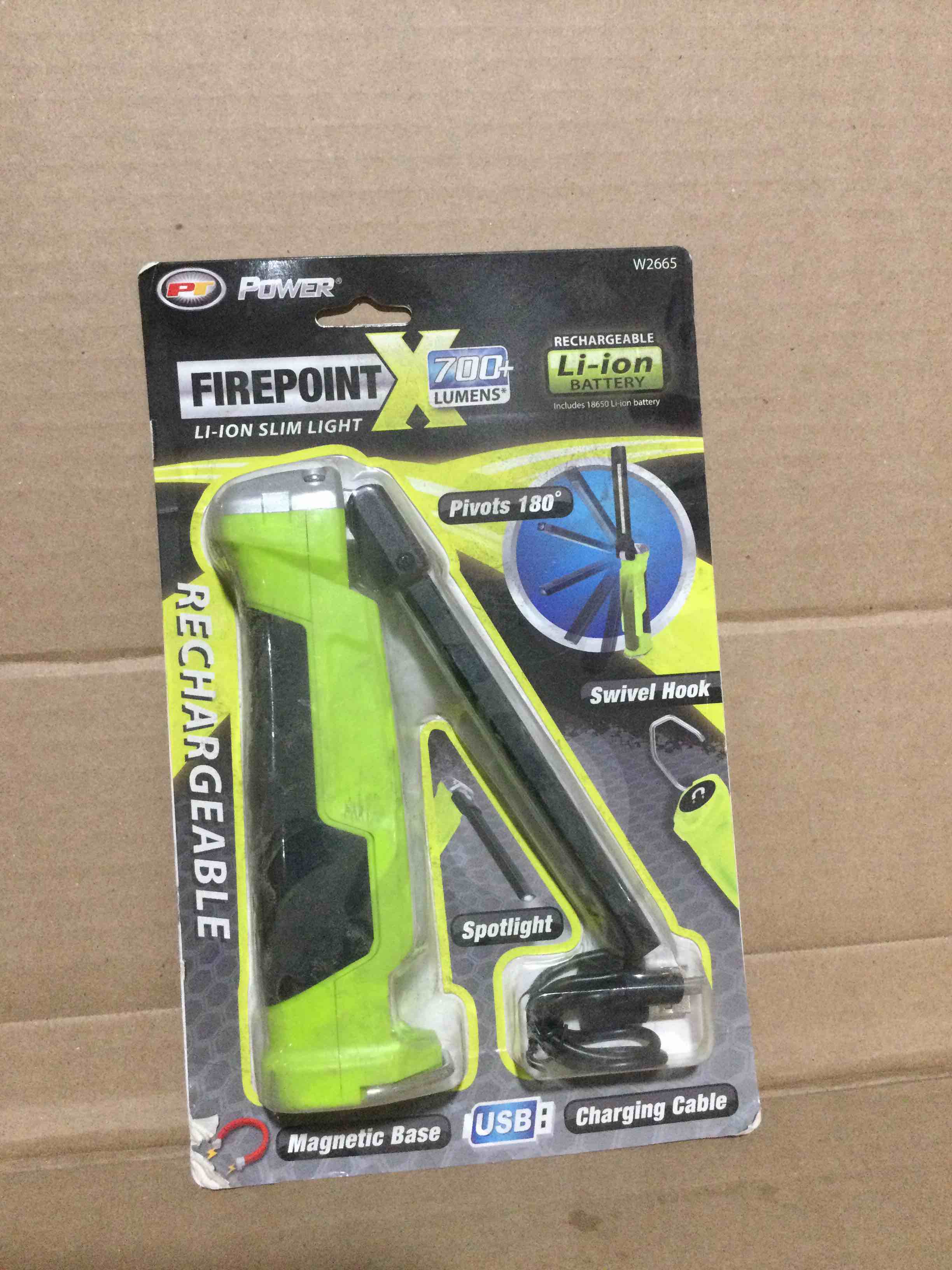 Condition photo showing New/Like New for Performance Tool W2665 FPX Folding Li-ion Thin Light