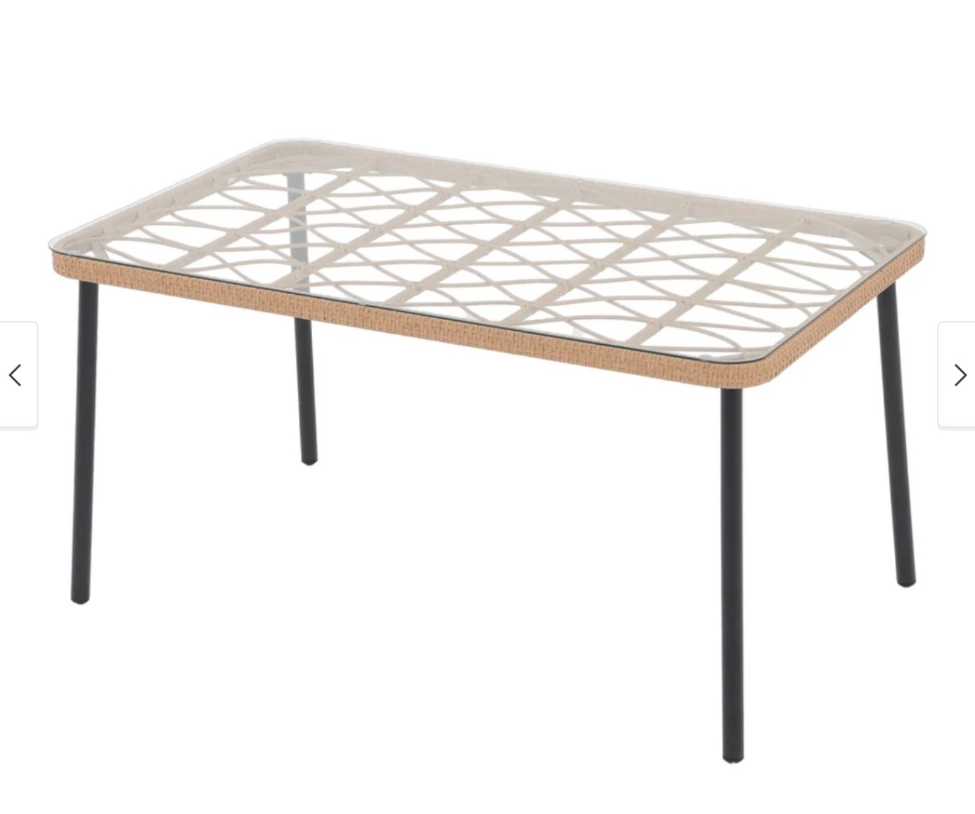 Outdoor Wicker Dining Table 
