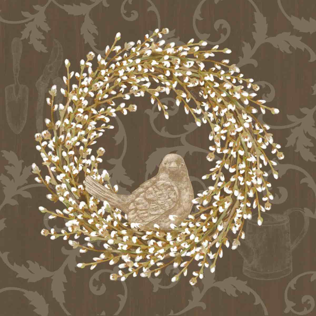 Pussywillow Wreath by Annie LaPoint