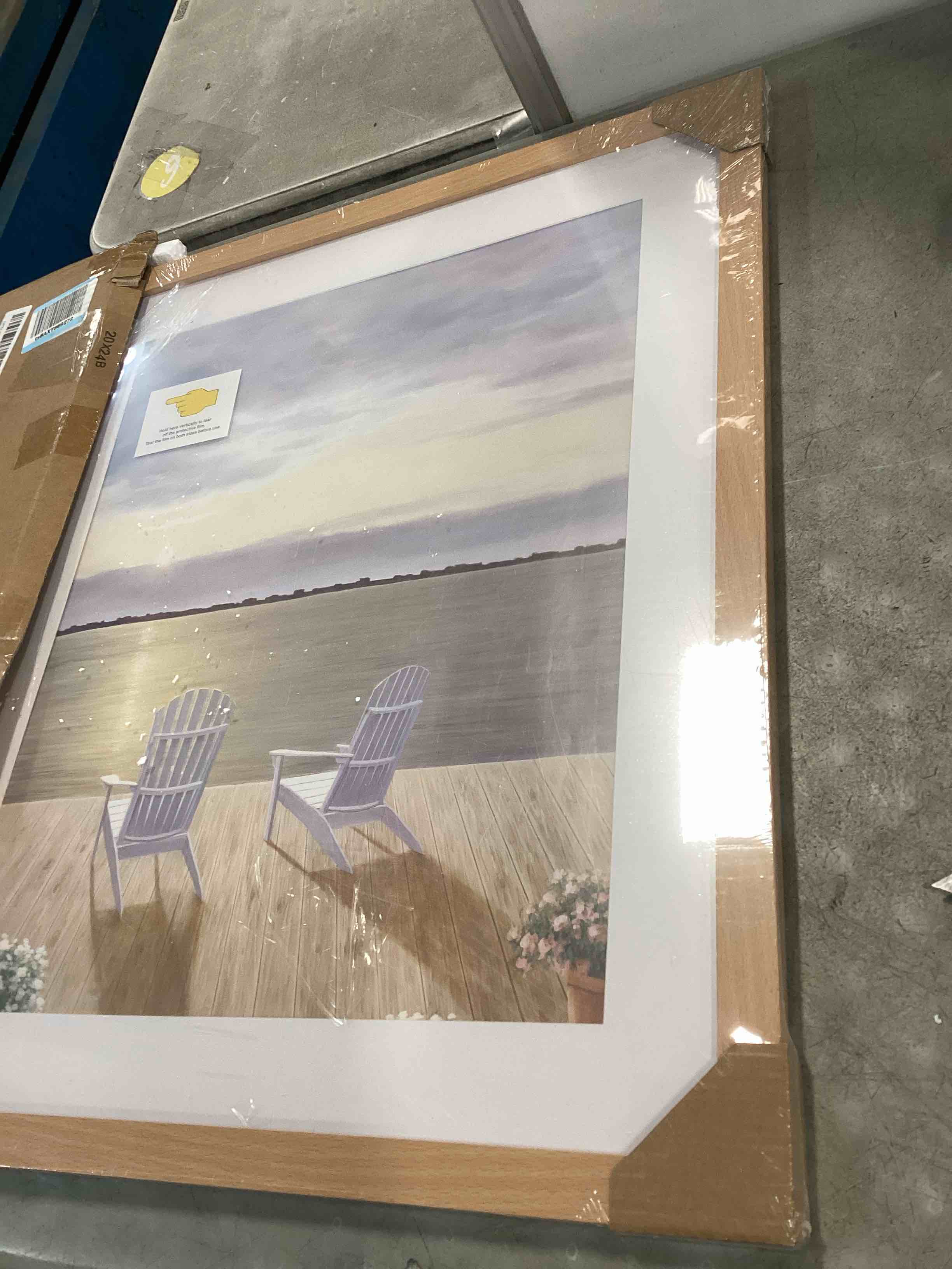 VNVNK 20x24 Frame Natural Wood Color, Perfect for 20x24 Inch Picture without Mat or 16x20 Inch Picture with Mat, Home Wall Decor Picture Frame-1 PCS 20x24 Natural