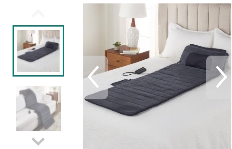 The Heated Shiatsu Full Body Massage Mat