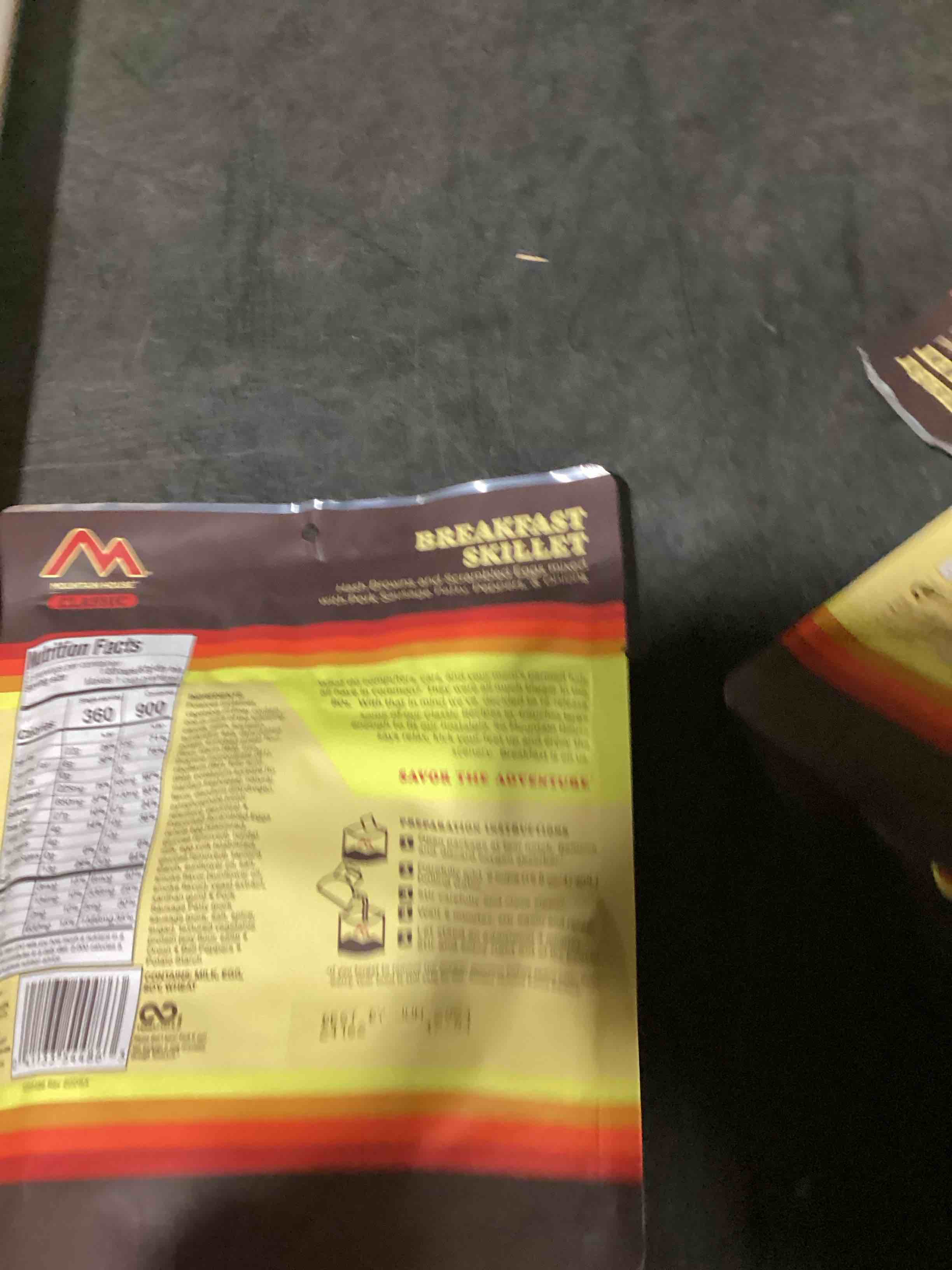 Mountain House Classic Breakfast Skillet | Freeze Dried Backpacking & Camping Food | 2.5 Servings