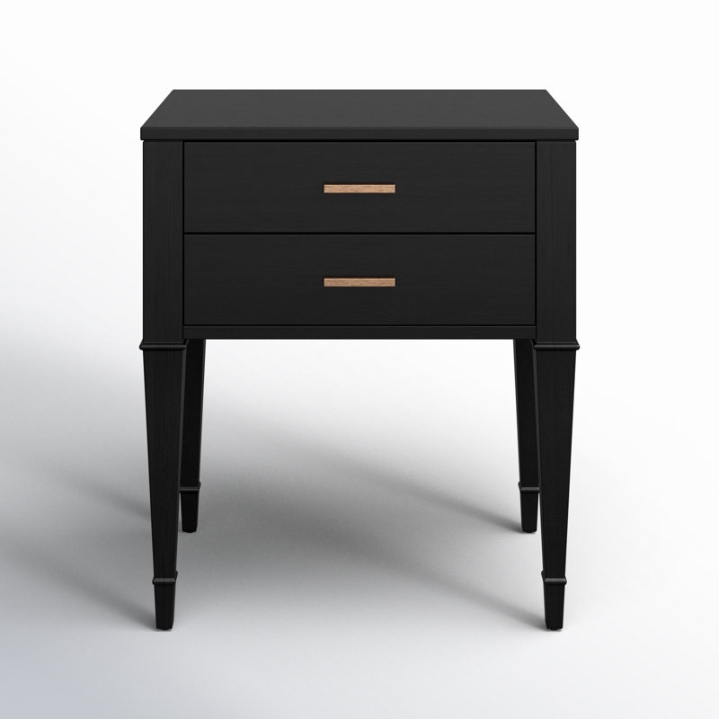Mazekine Solid Wood Nightstand