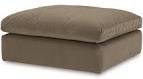 down filled sectional ottoman brown 