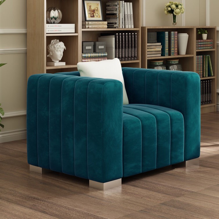 Clifford 35.4''  Velvet Armchair
