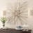 Gold Metal Overlapping Lines Abstract Home Wall Decor