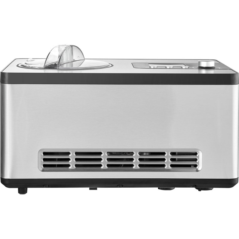 VEVOR 2 Quart Automatic Ice Cream Machine Electric Yogurt Gelato Make Silver