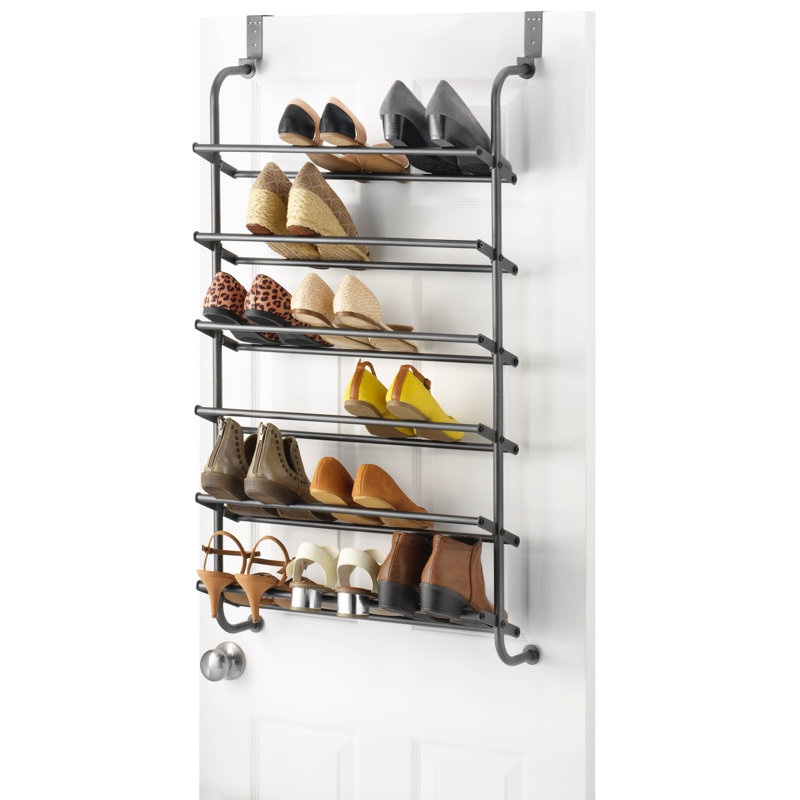 6 Tier 18 Pair Overdoor Shoe Storage